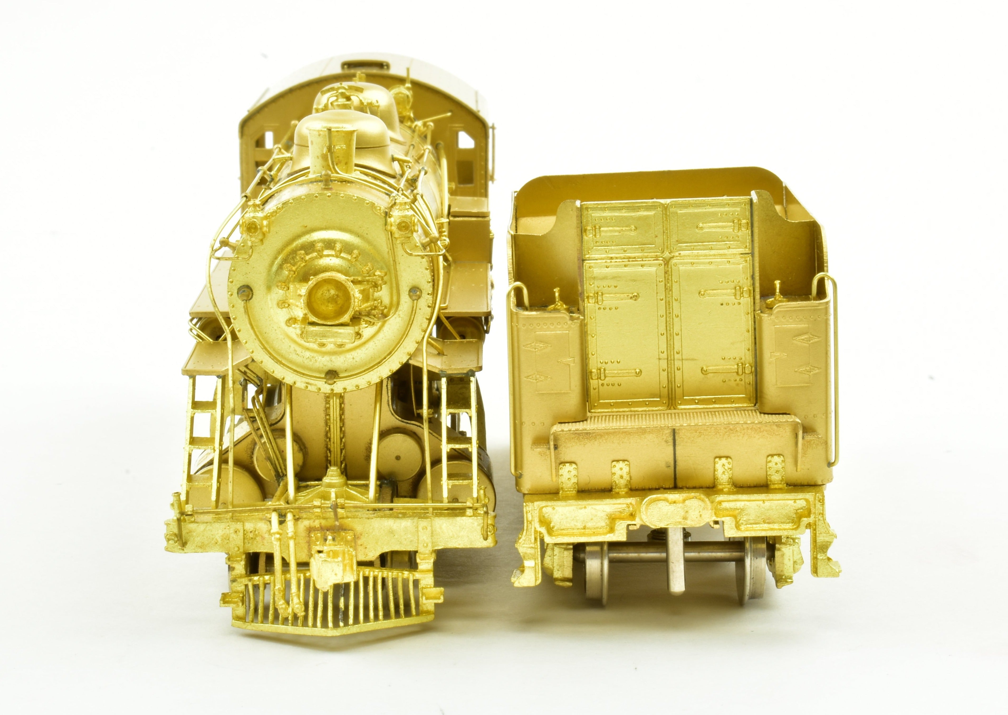 HO Scale Brass Model Key Imports Rutland Railroad G - 34 2 - 8 - 0 Consolidation Steam Locomotive with Stoker Engine