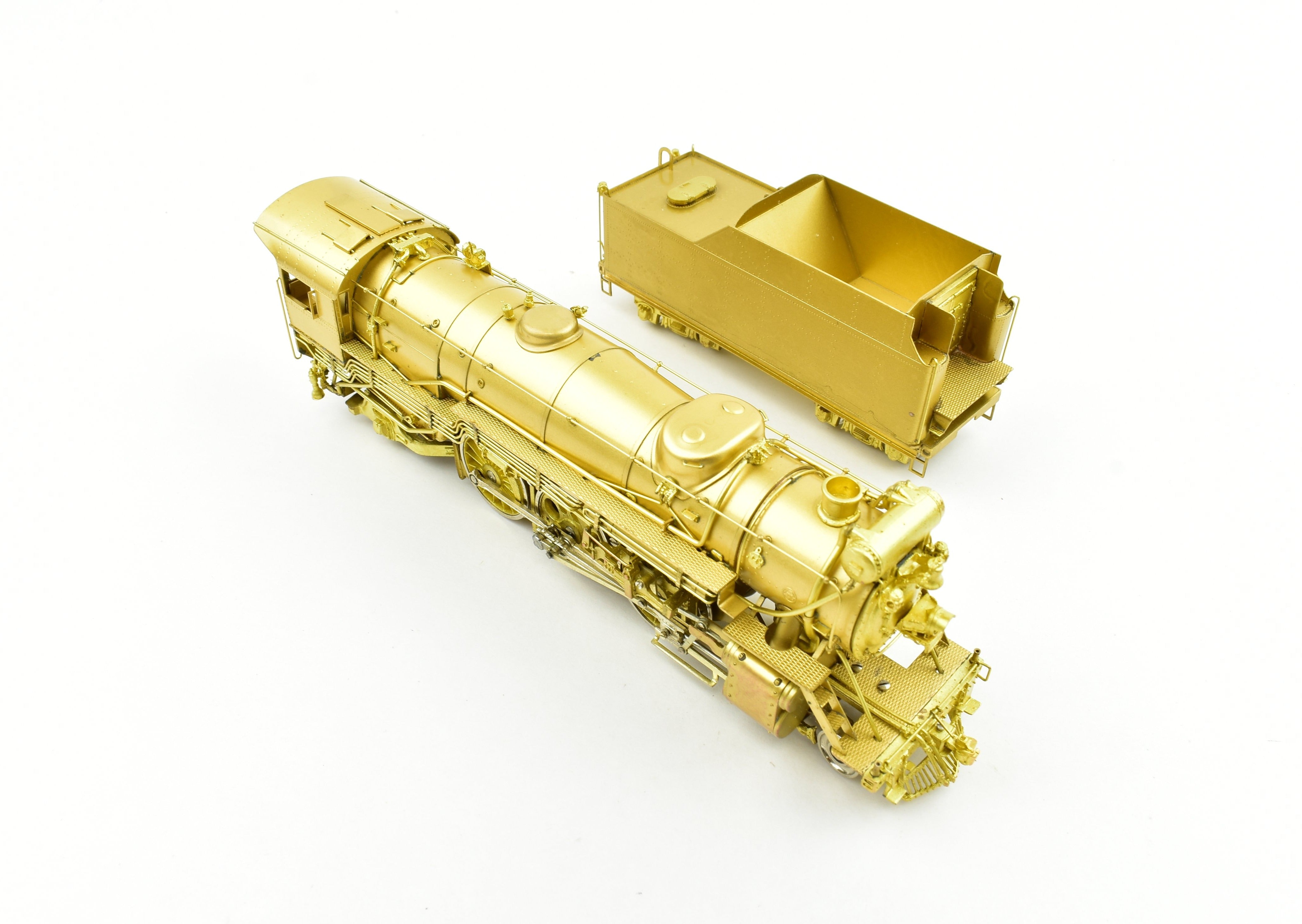 HO Scale Brass Key Imports Erie Railroad K - 5a 4 - 6 - 2 Pacific Steam Locomotive Model from 1941 Era