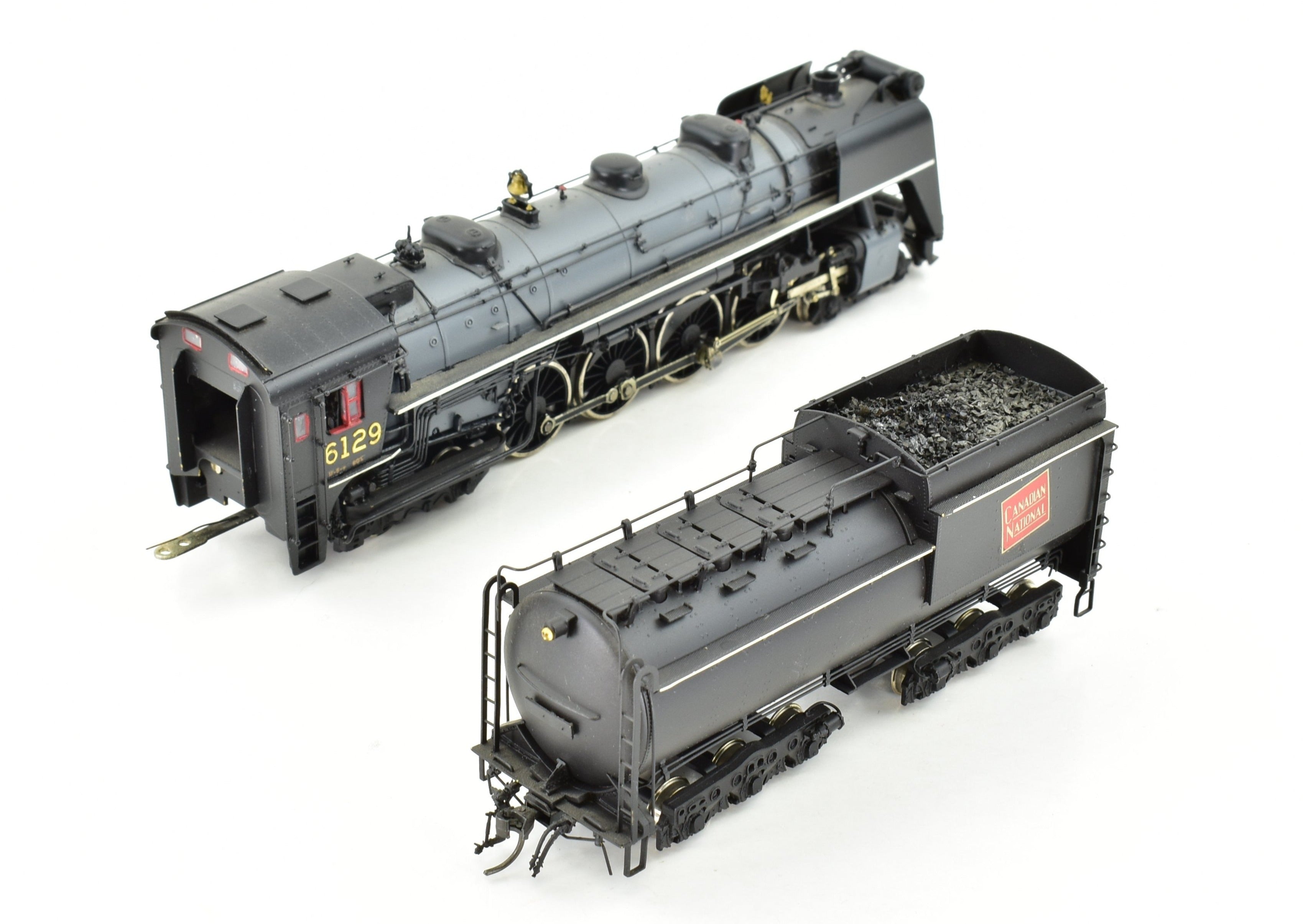 HO Scale Brass Van Hobbies CNR U-2b,c 4-8-4 Pro-Painted Locomotive #6129