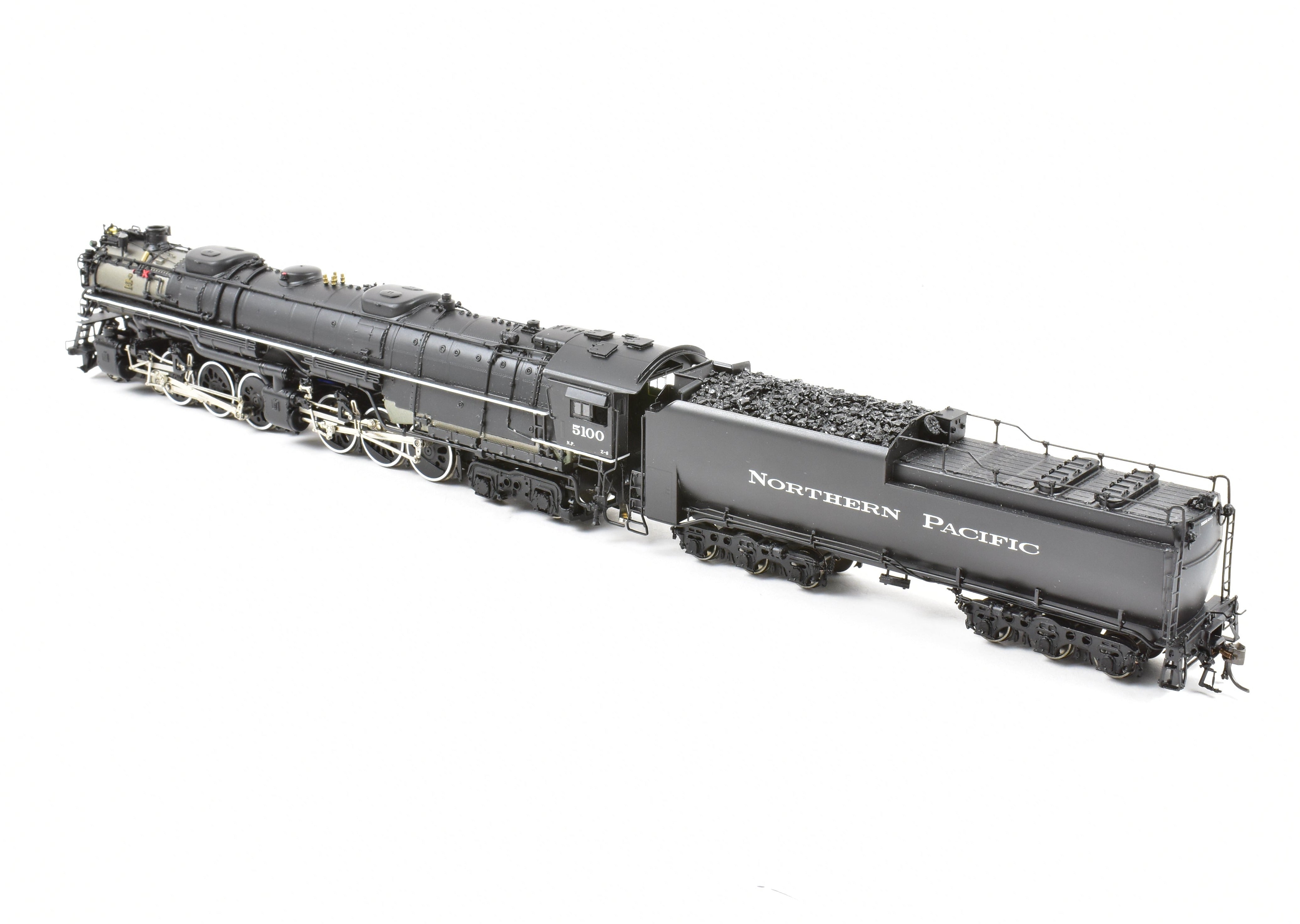 HO Brass Sunset Models Northern Pacific Z - 6 4 - 6 - 6 - 4 Challenger 5100 with QSI DCC & Sound