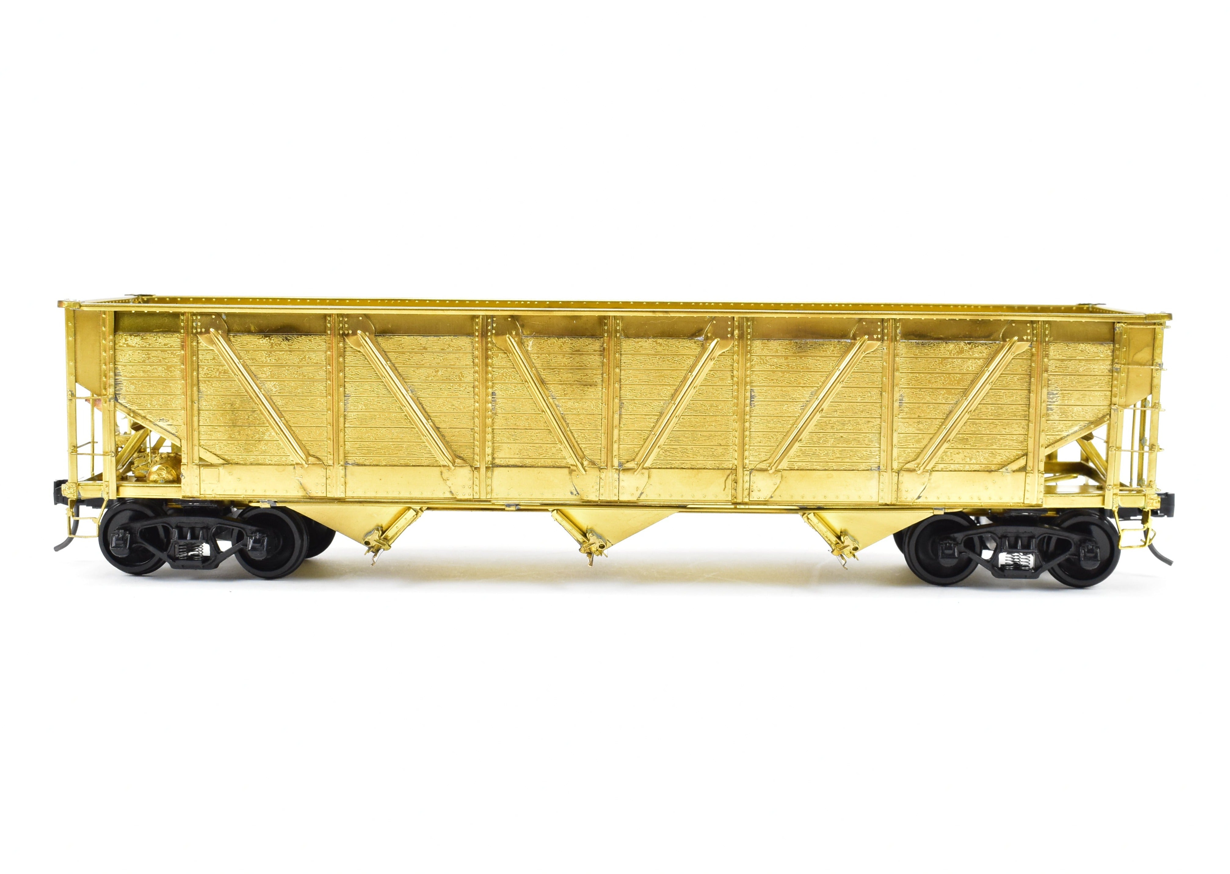 O Brass Precision Scale Co. Norfolk & Western 70-Ton Triple Bay Hopper Model