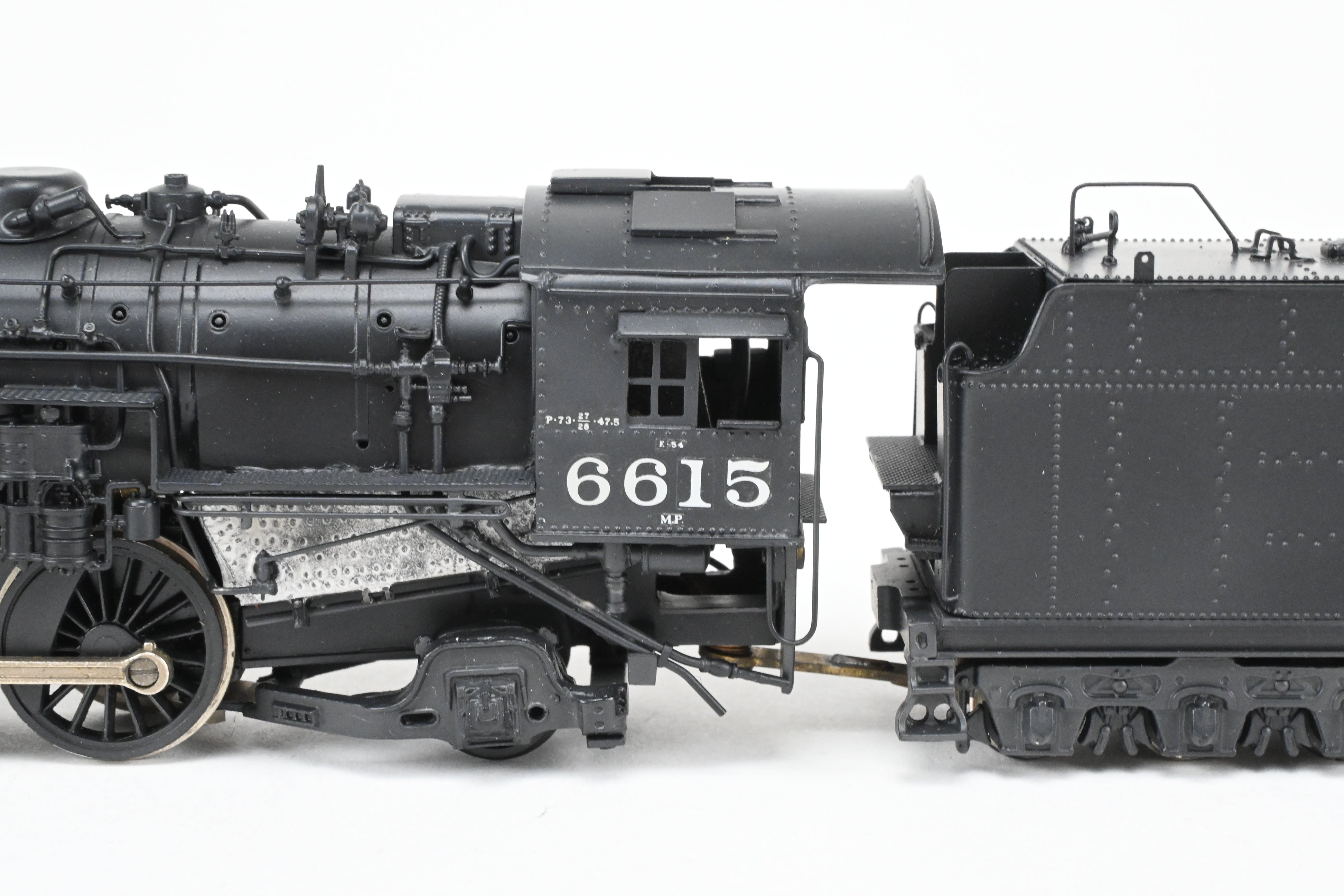 HO Scale Brass Custom - One-of-a-Kind Joe G. Collias Scratch - Built Missouri Pacific 4 - 6 - 2 Steam Locomotive No. 6615