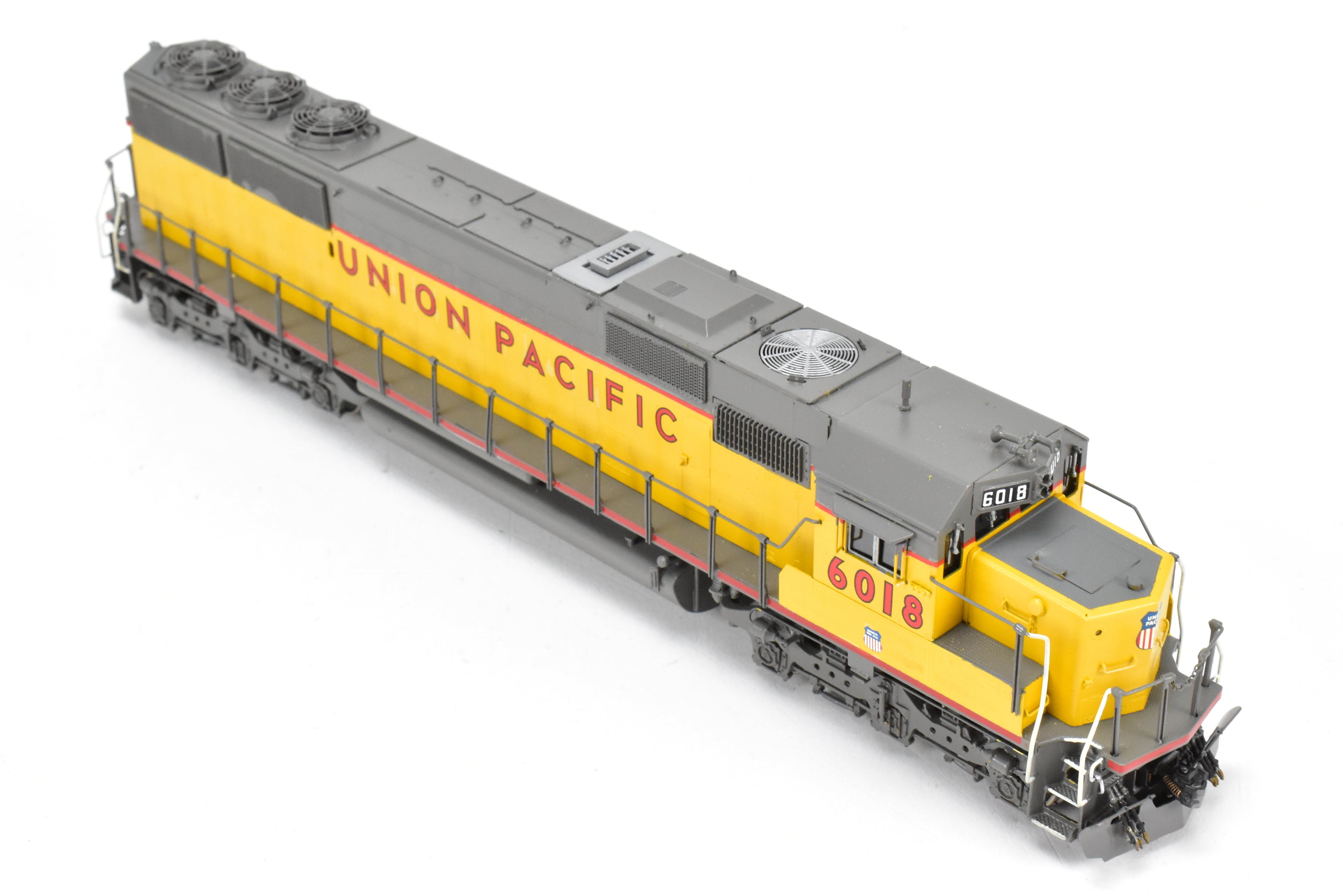 HO Scale Brass Union Pacific EMD SD60 Locomotive Model by Overland Models, Inc. Custom Painted as No. 6018