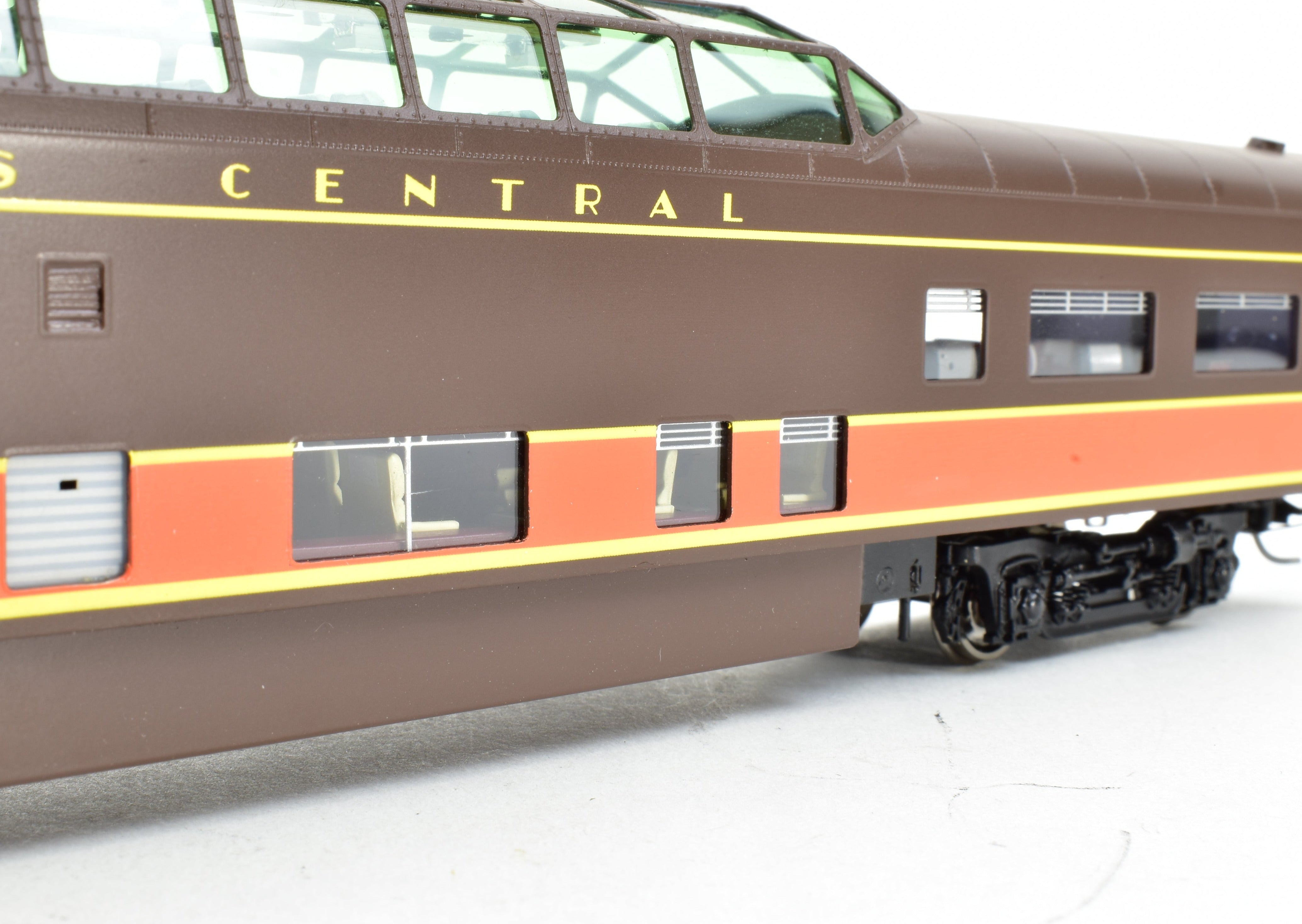 HO Scale Brass Union Terminal Imports No. 1156-7 Illinois Central Parlor Car FP 2211