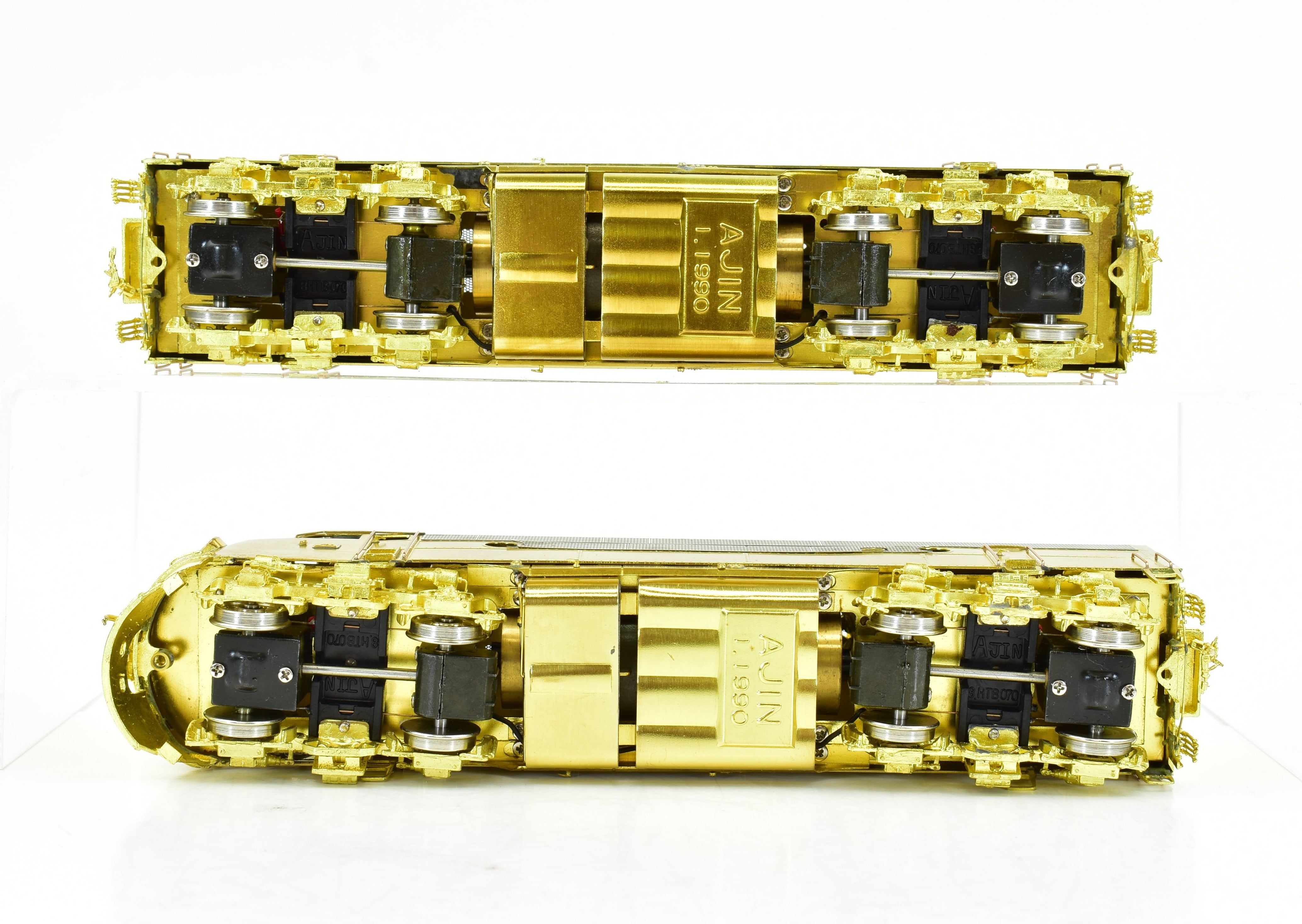 HO Scale Brass Model Train Set - Overland Models Inc. DL&W - Lackawanna EMD F3 A Unit and F3 B Unit Combo