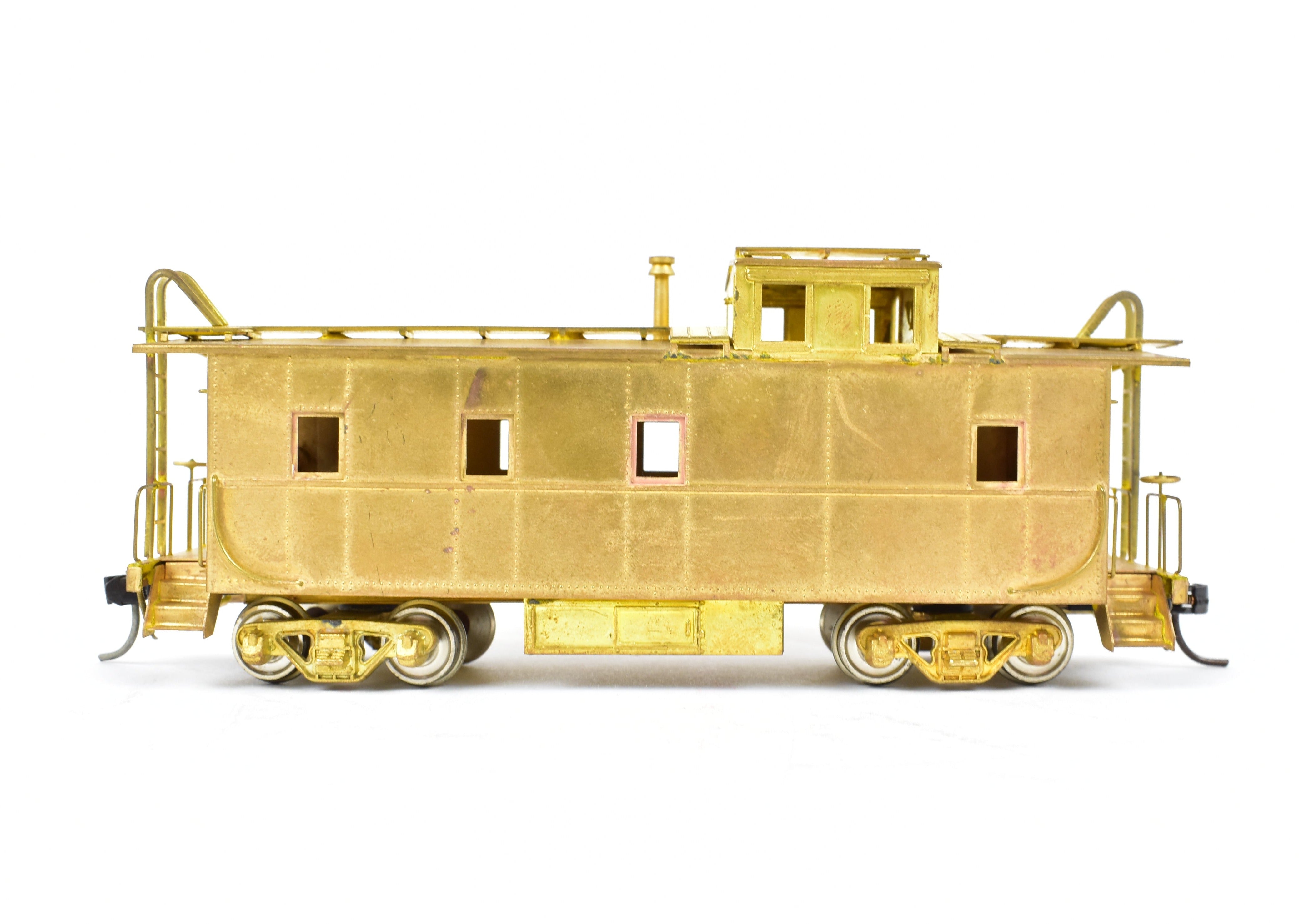 1967 HO Brass Balboa Southern Pacific C - 40 Steel Caboose Model