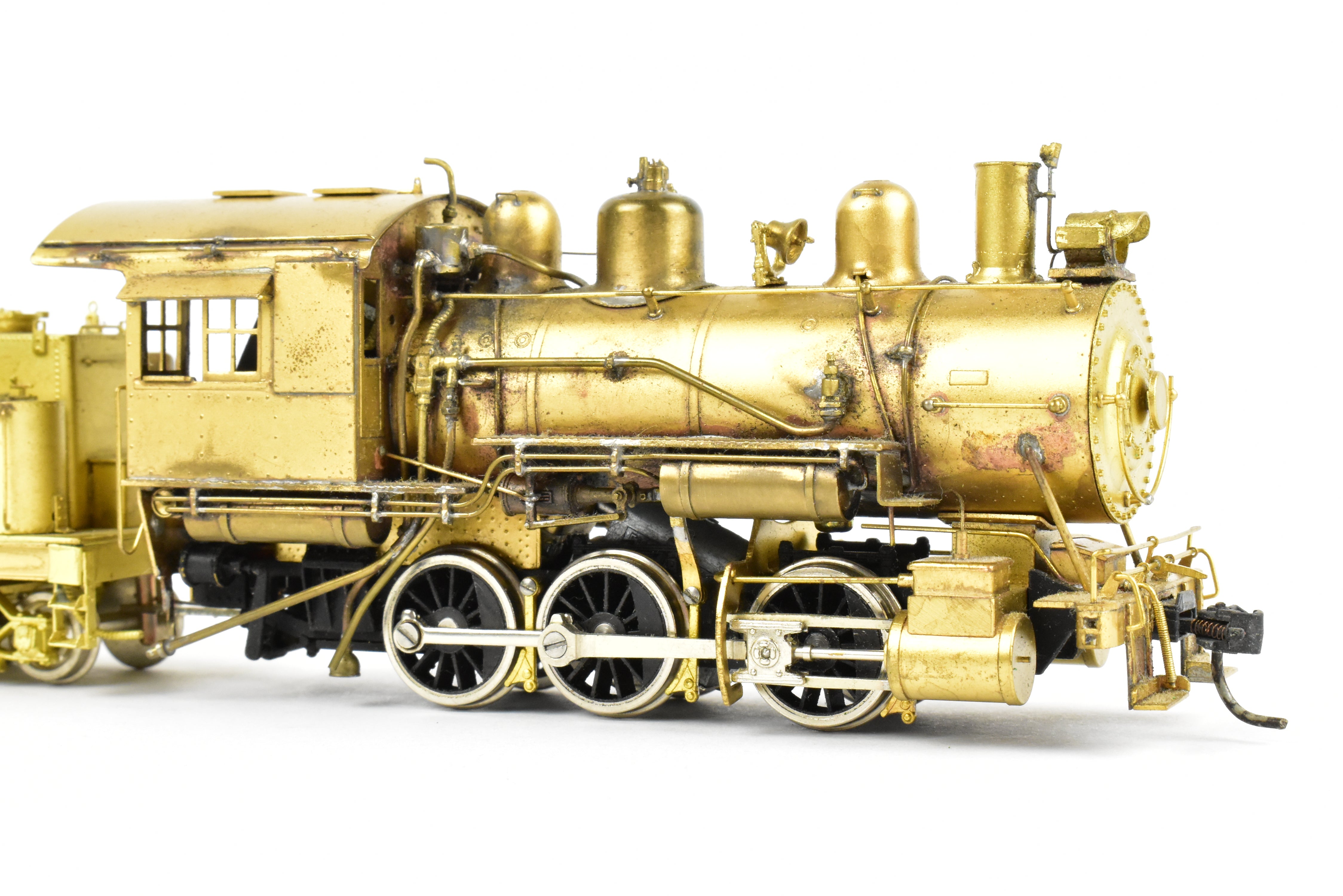 Custom HO Scale Brass Missouri Pacific 0-6-0 No. 9520 Locomotive Model Scratch Built by Joe G. Collias - One of a Kind!