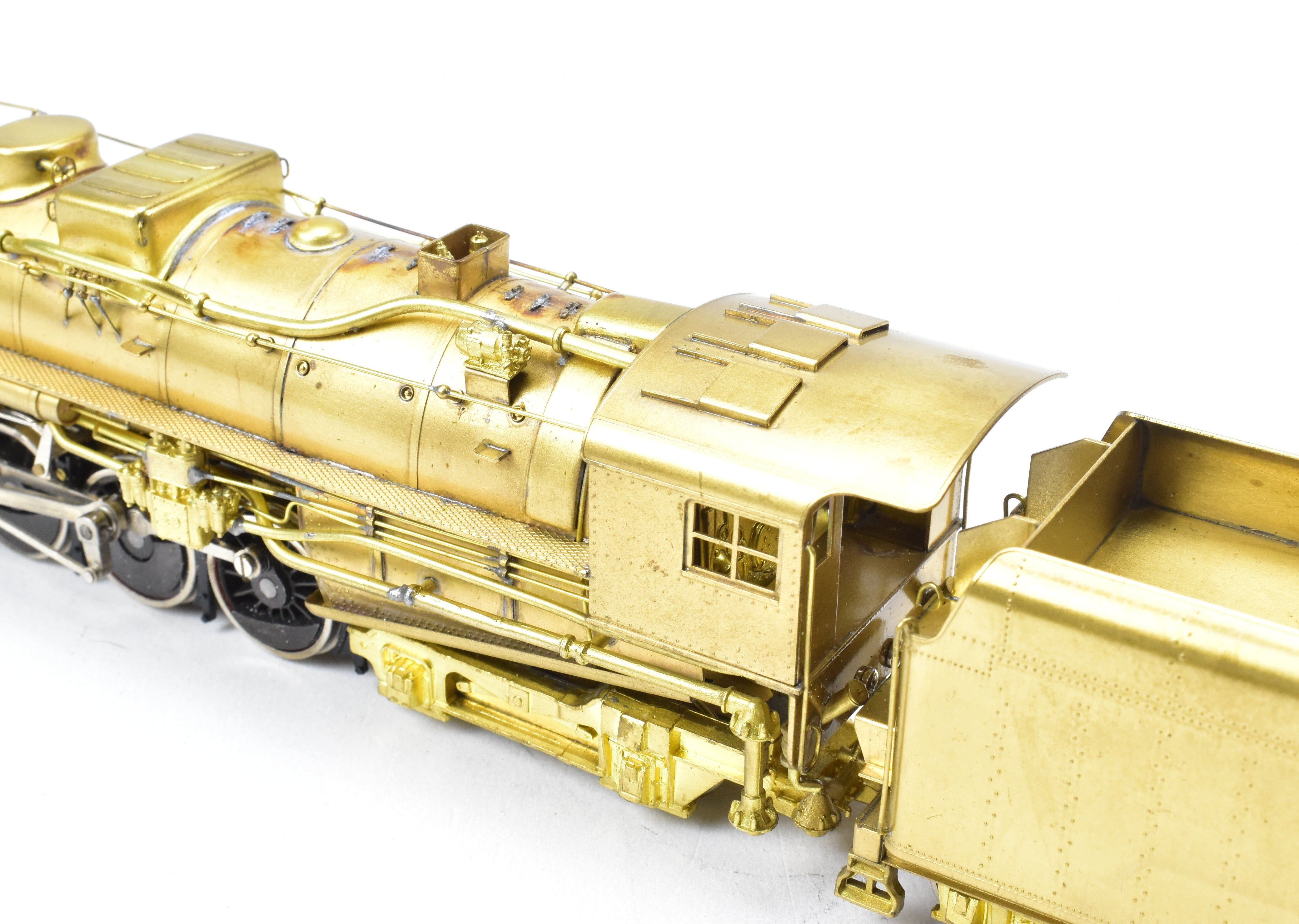 HO Scale Brass NPP Nickel - Plated Boston & Albany Class A - 1b 2 - 8 - 4 with Added Details