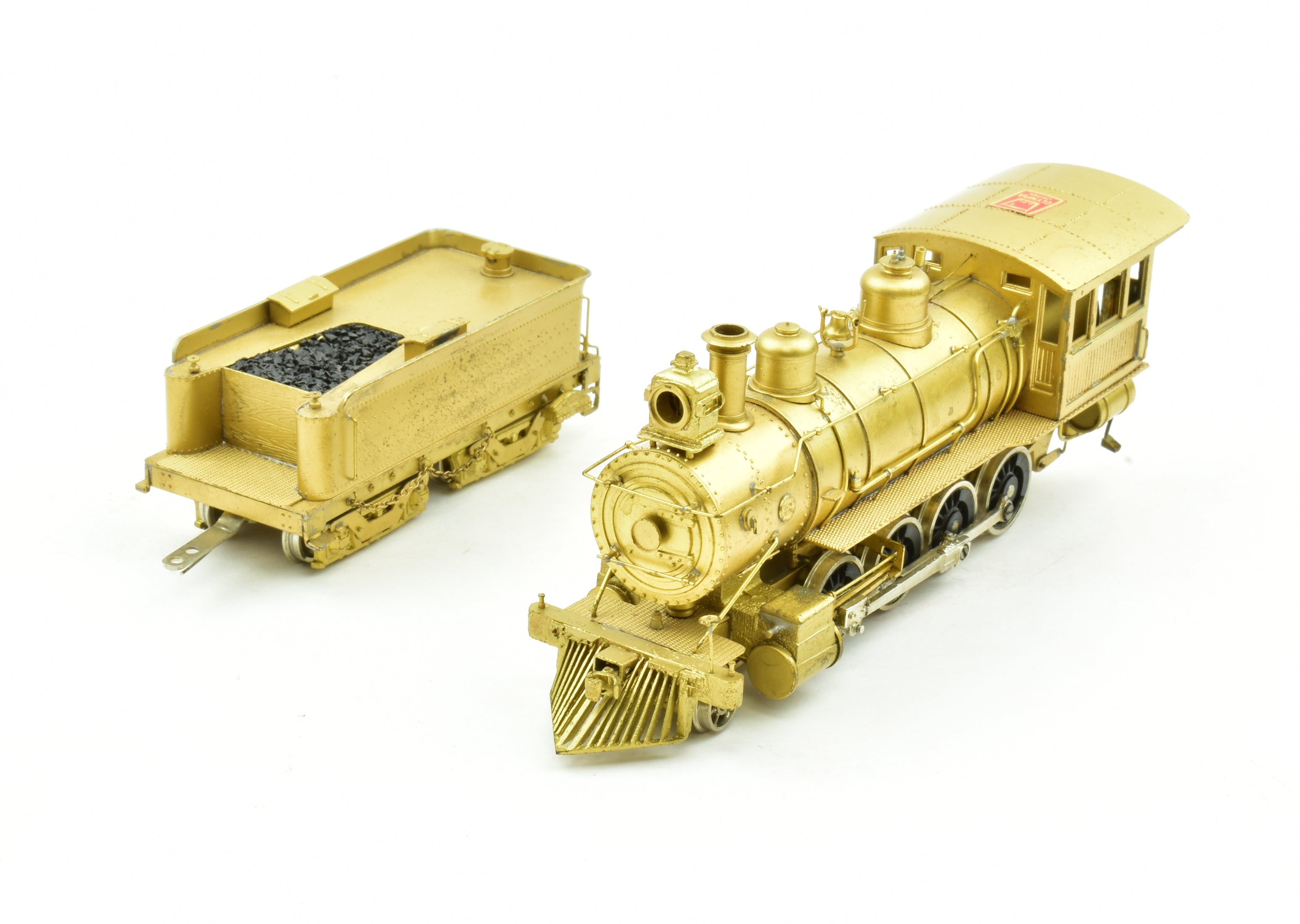 High - Quality HO Scale Brass Gem Models Northern Pacific F - 1 2 - 8 - 0 Steam Locomotive Model
