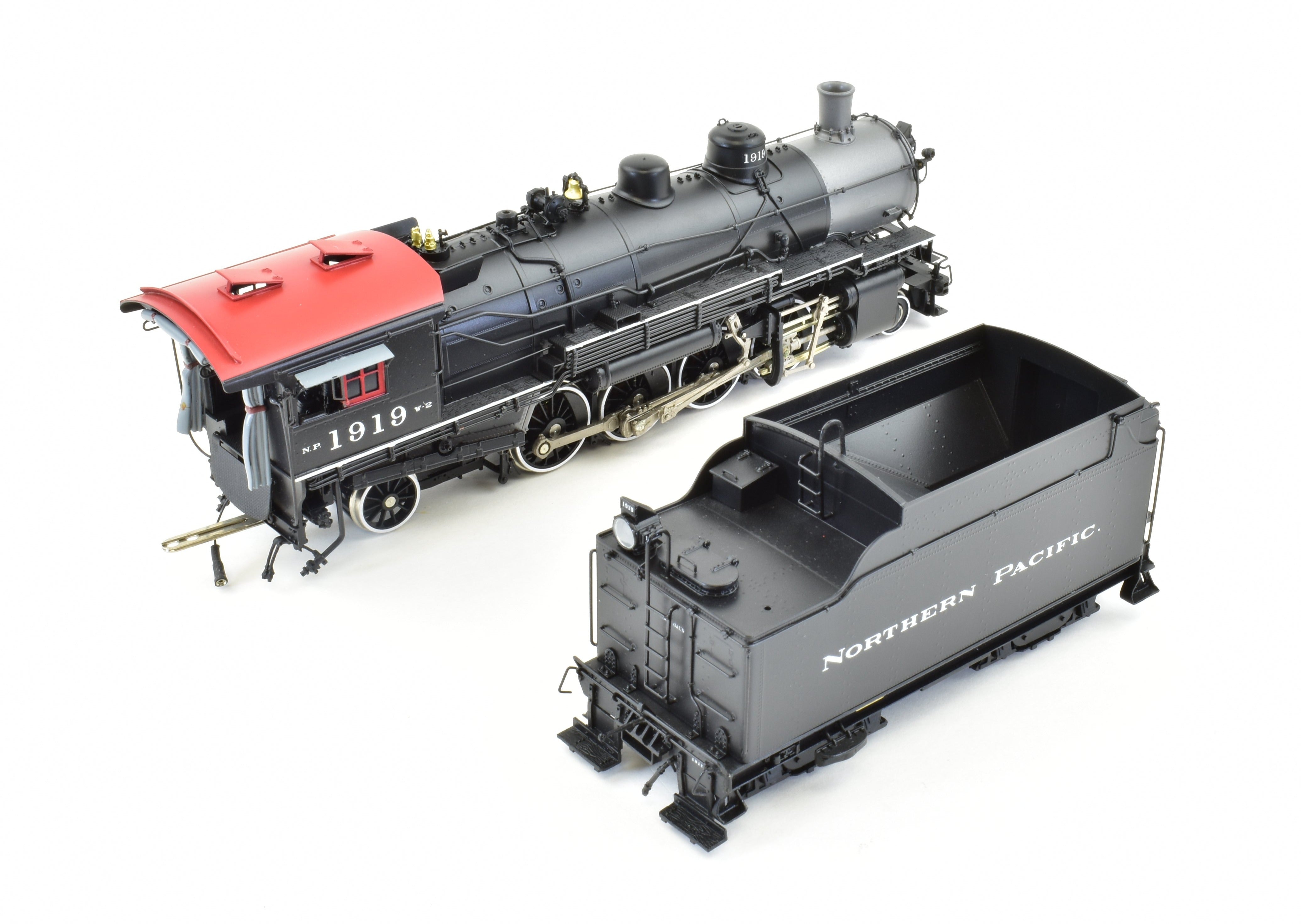 Limited Edition HO Brass W&R Enterprises Northern Pacific Class W - 2 2 - 8 - 2 #5