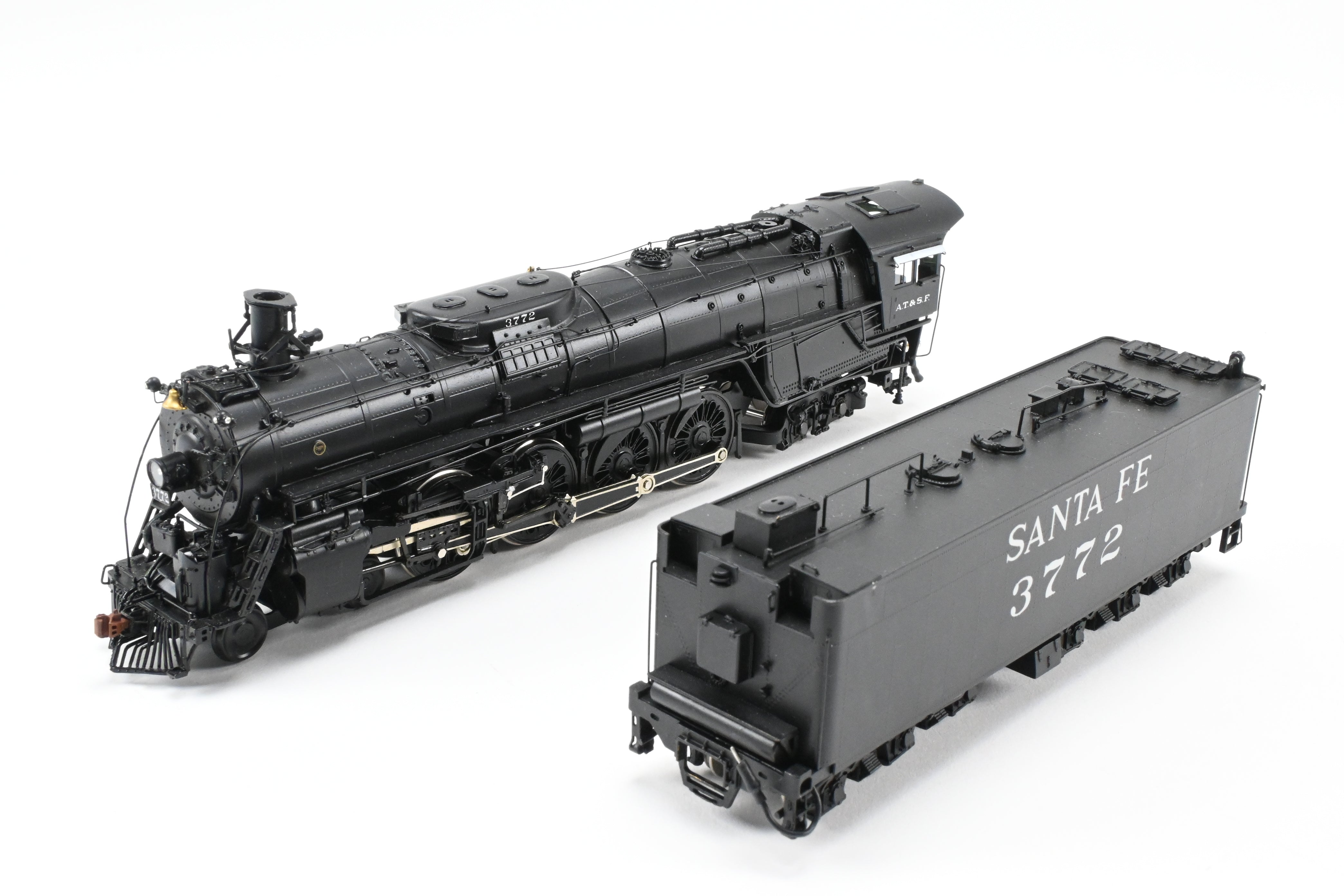HO Brass Hallmark ATSF Santa Fe 3765 Class 4-8-4 Modernized FP Model #3772