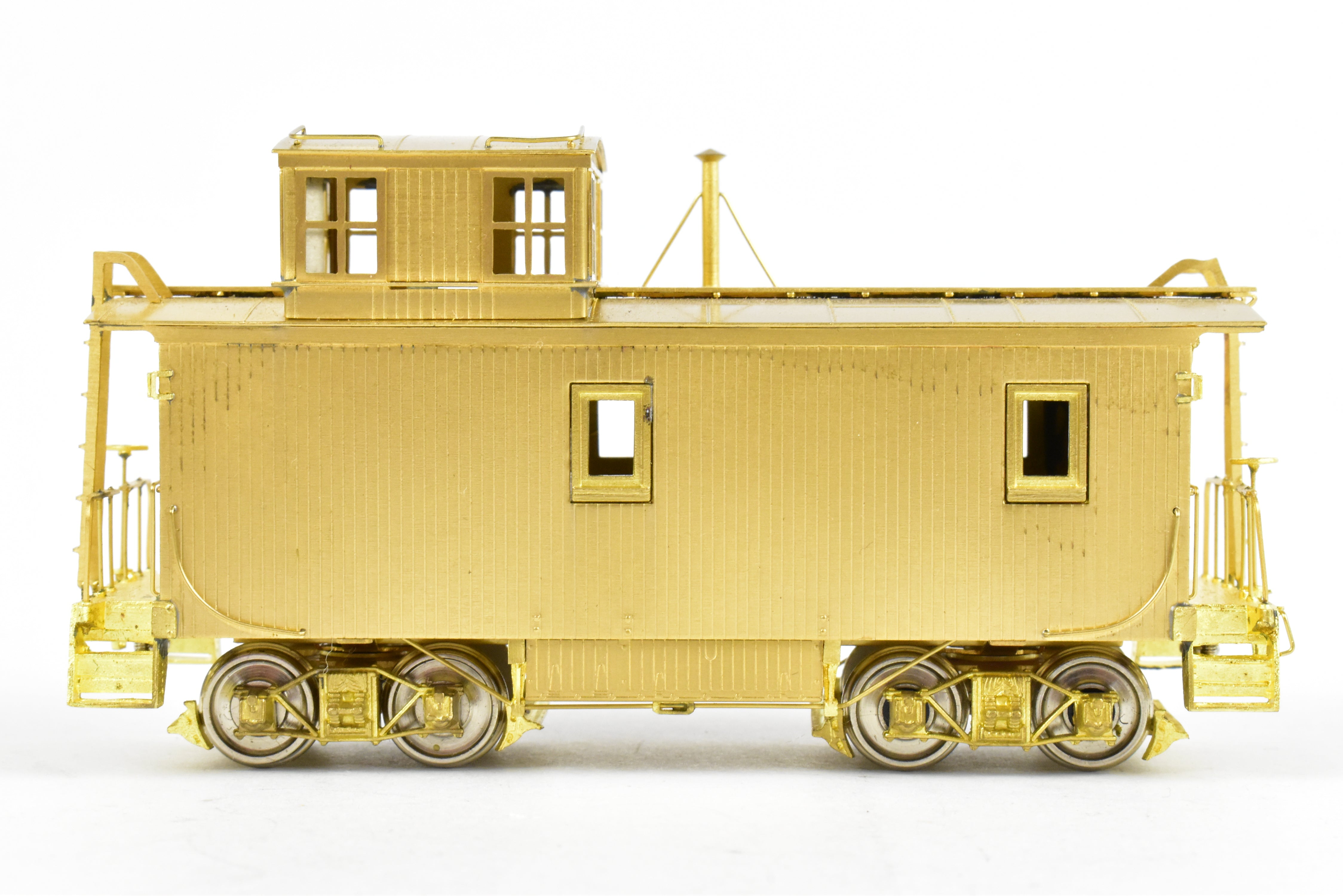 Collector's Edition HO Scale Brass Model of Beaver Creek Colorado Midland Wood Caboose