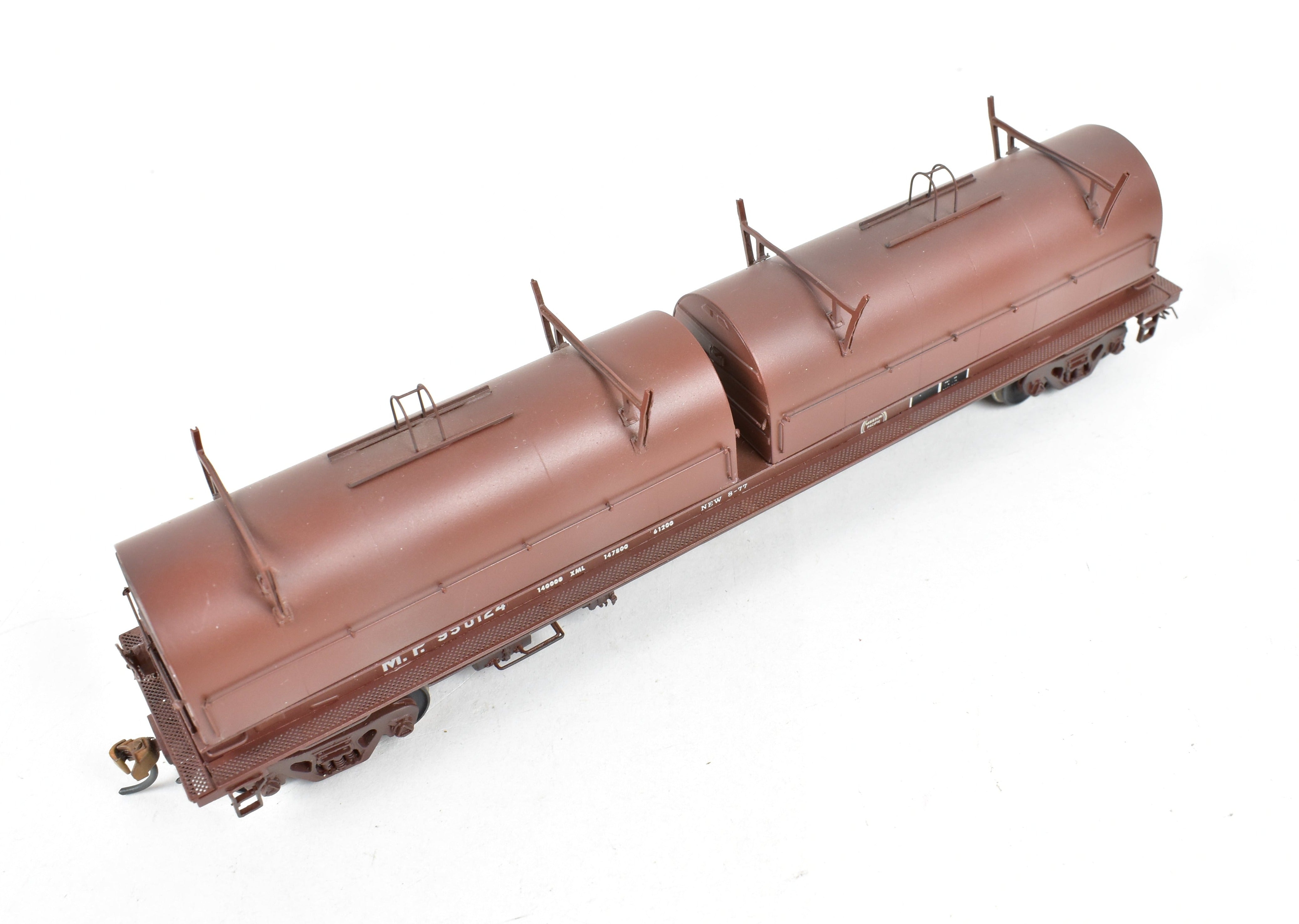 HO Brass OMI Thrall Coil Steel Car Painted for Mopac by Overland Models