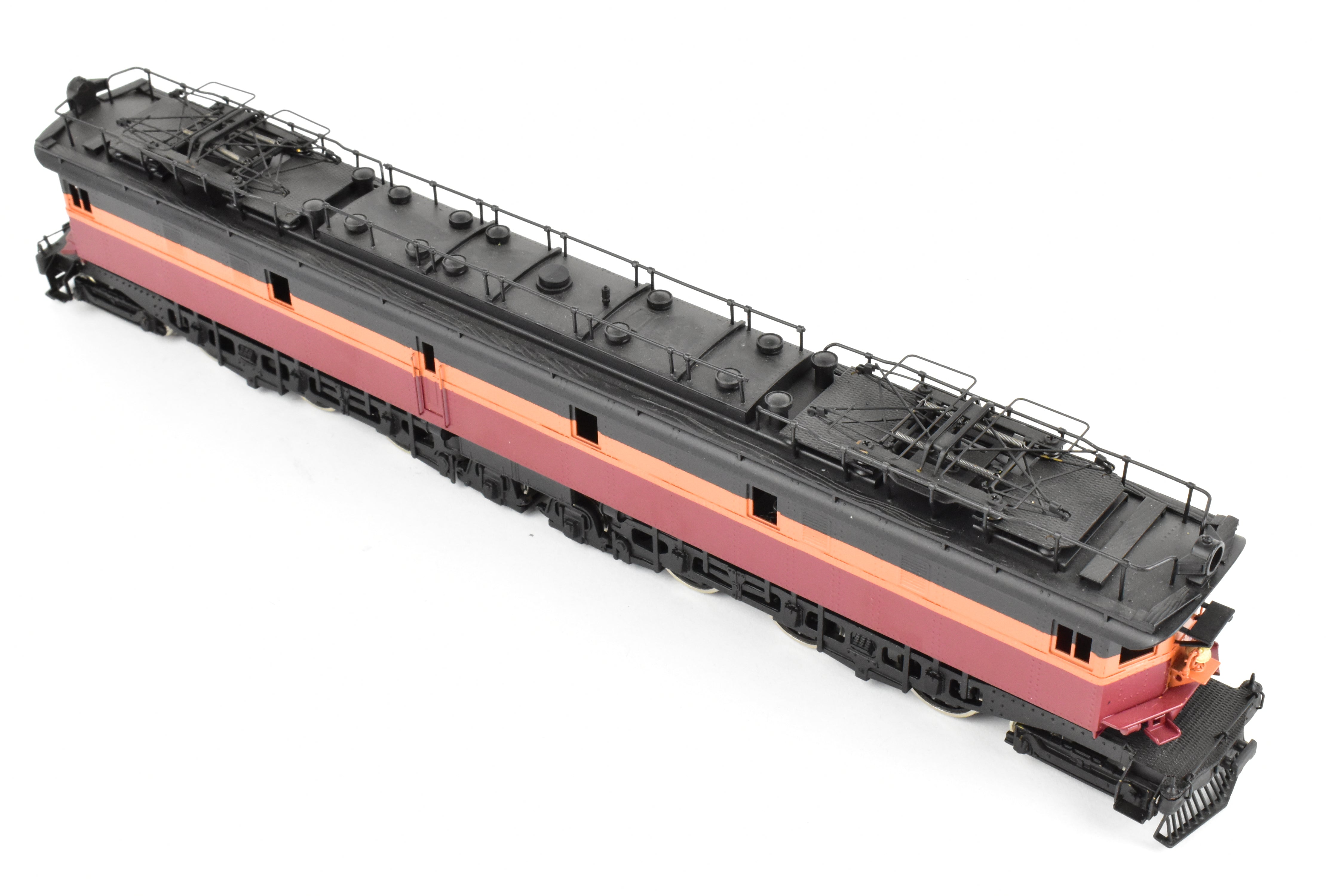HO Scale Custom Brass Milwaukee Road EP - 3 Boxcab Electric Locomotive Model with Factory Painted Finish