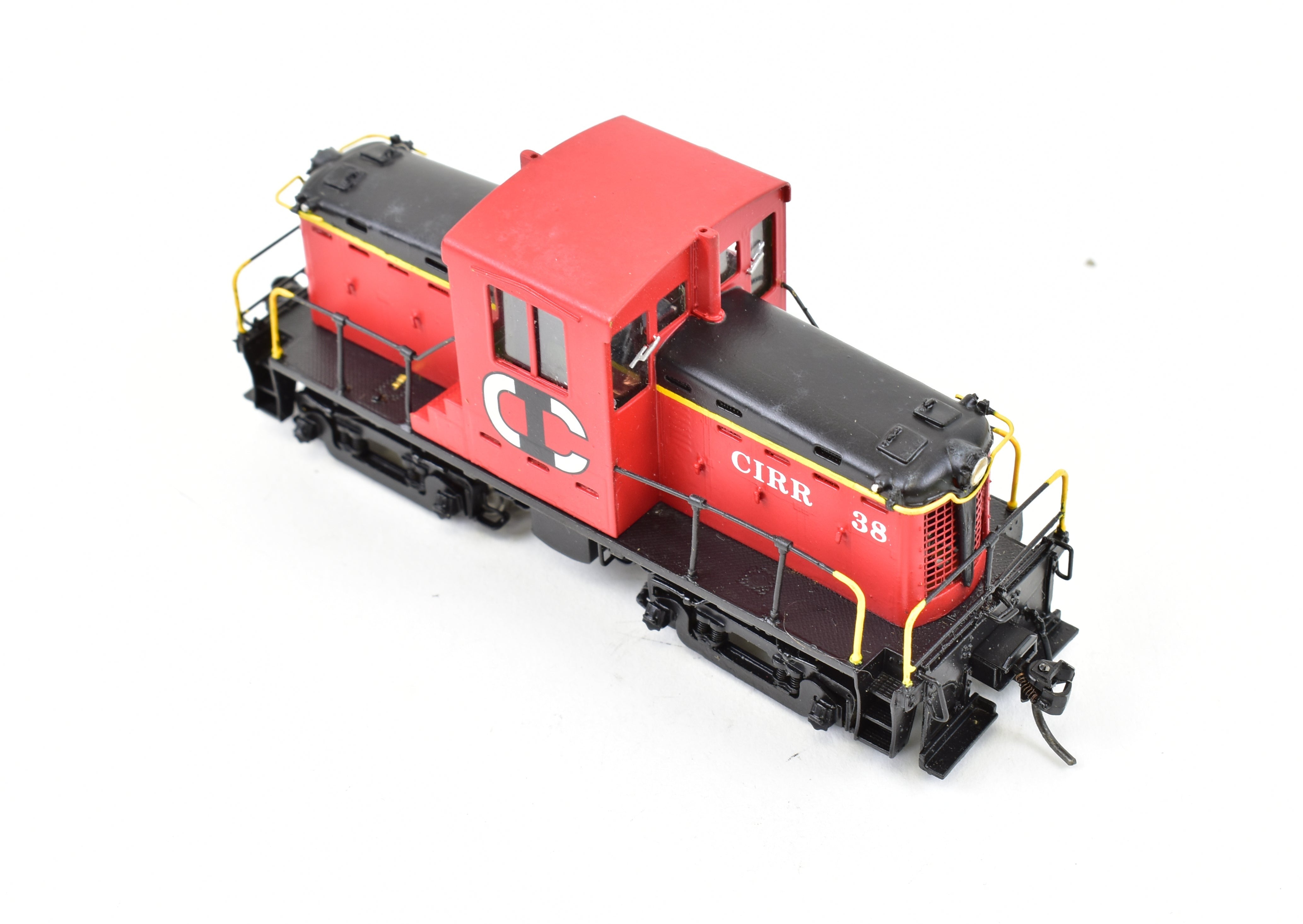HO Scale Brass OMI - Overland Models Inc. MILW - Milwaukee Road USAX - U.S. Army 44 - DE - 18 Whitcomb Switcher Model with Custom Painted Fictional Road Design