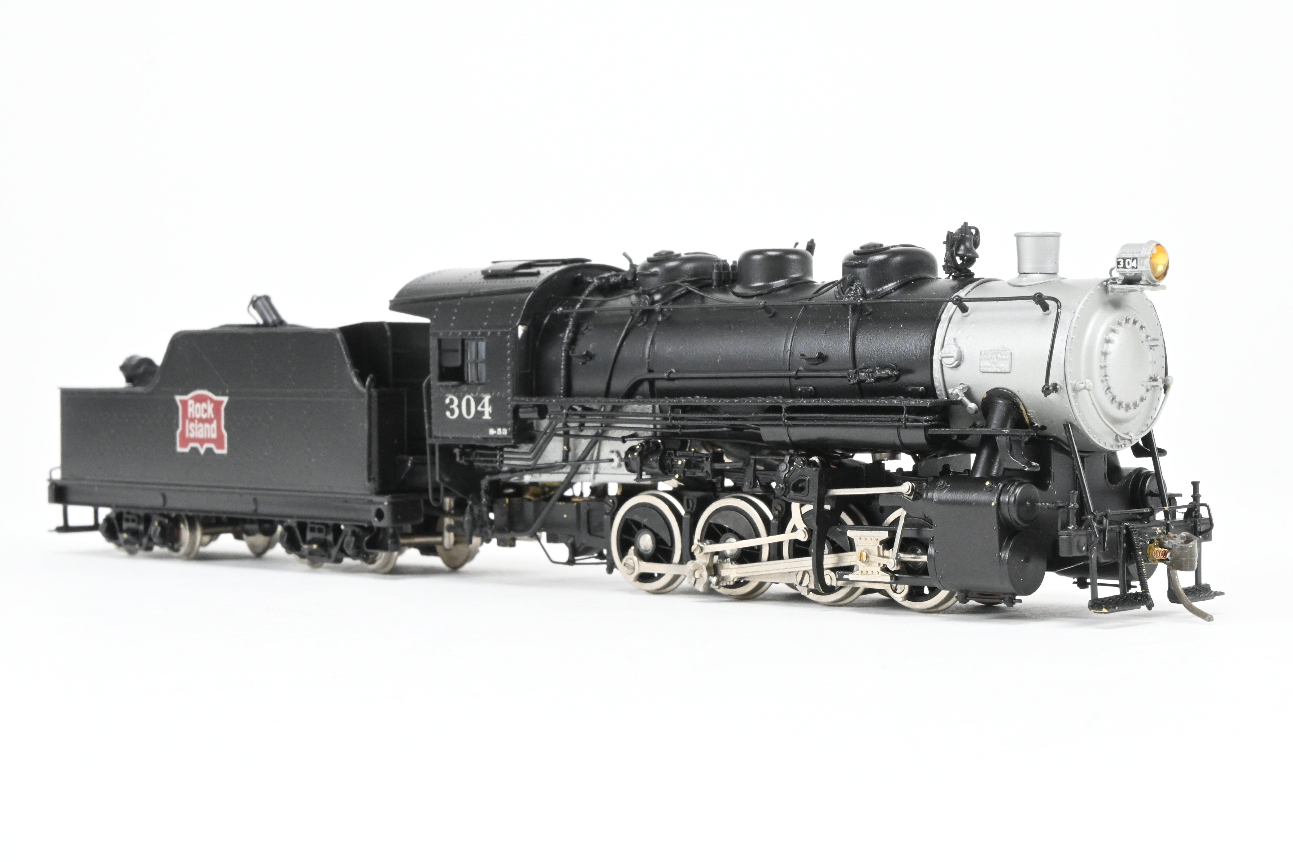 HO Scale Brass Alco Models Custom - Painted CRI&P - Rock Island USRA 0 - 8 - 0 Switcher Model Train