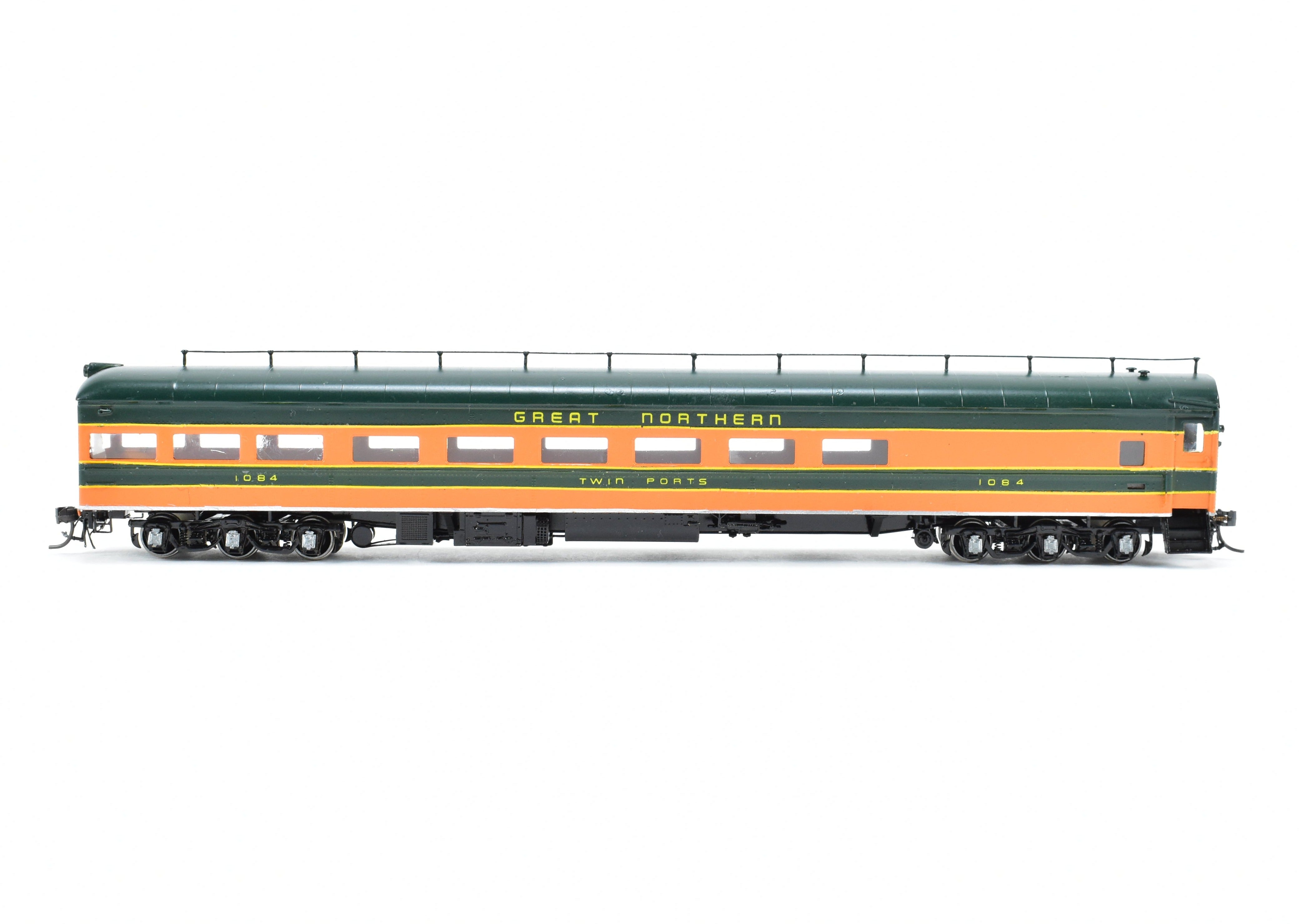 HO Brass Oriental Limited GN - Great Northern Twin Ports Buffet-Parlor-Observation Car, Empire Builder Scheme