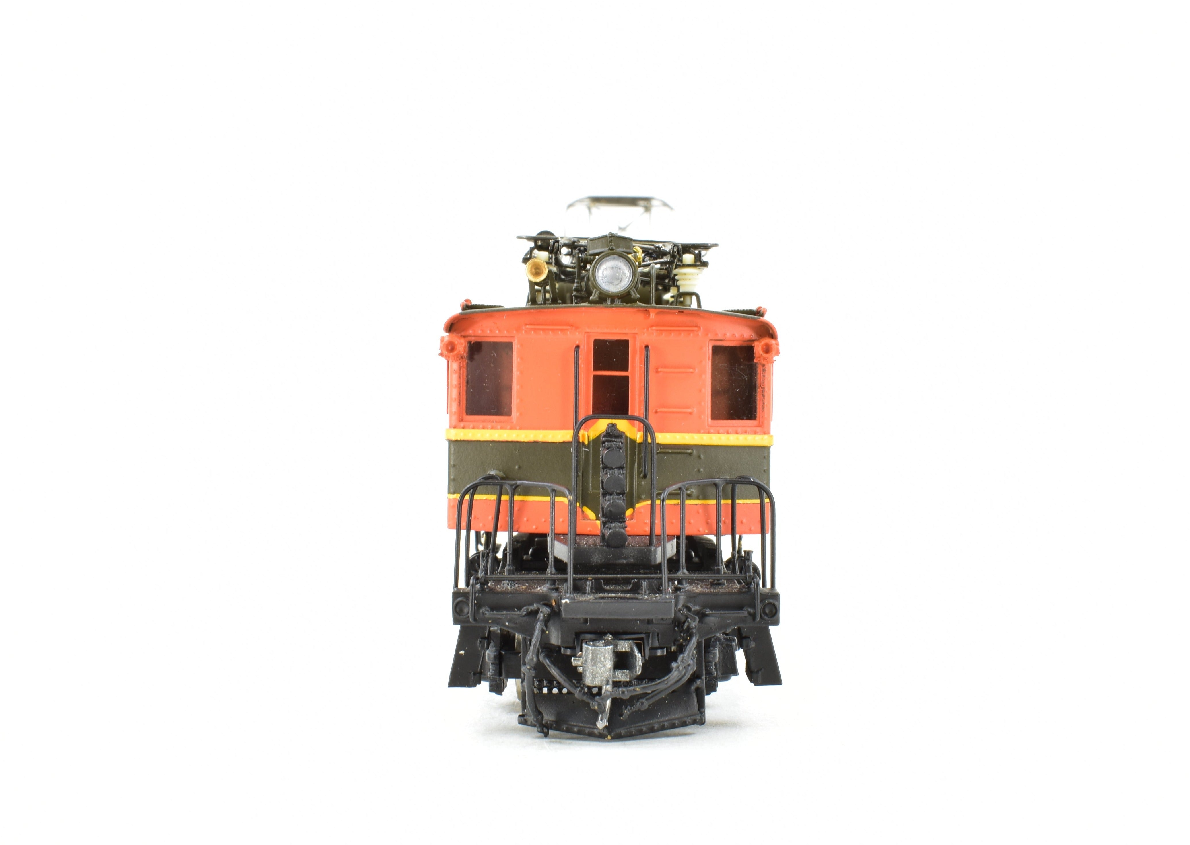 HO Scale Brass Tenshodo GN - Great Northern Y - 1 Electric Locomotive Model from 1978 - 1980 Run in FP Empire Builder Scheme No. 5014