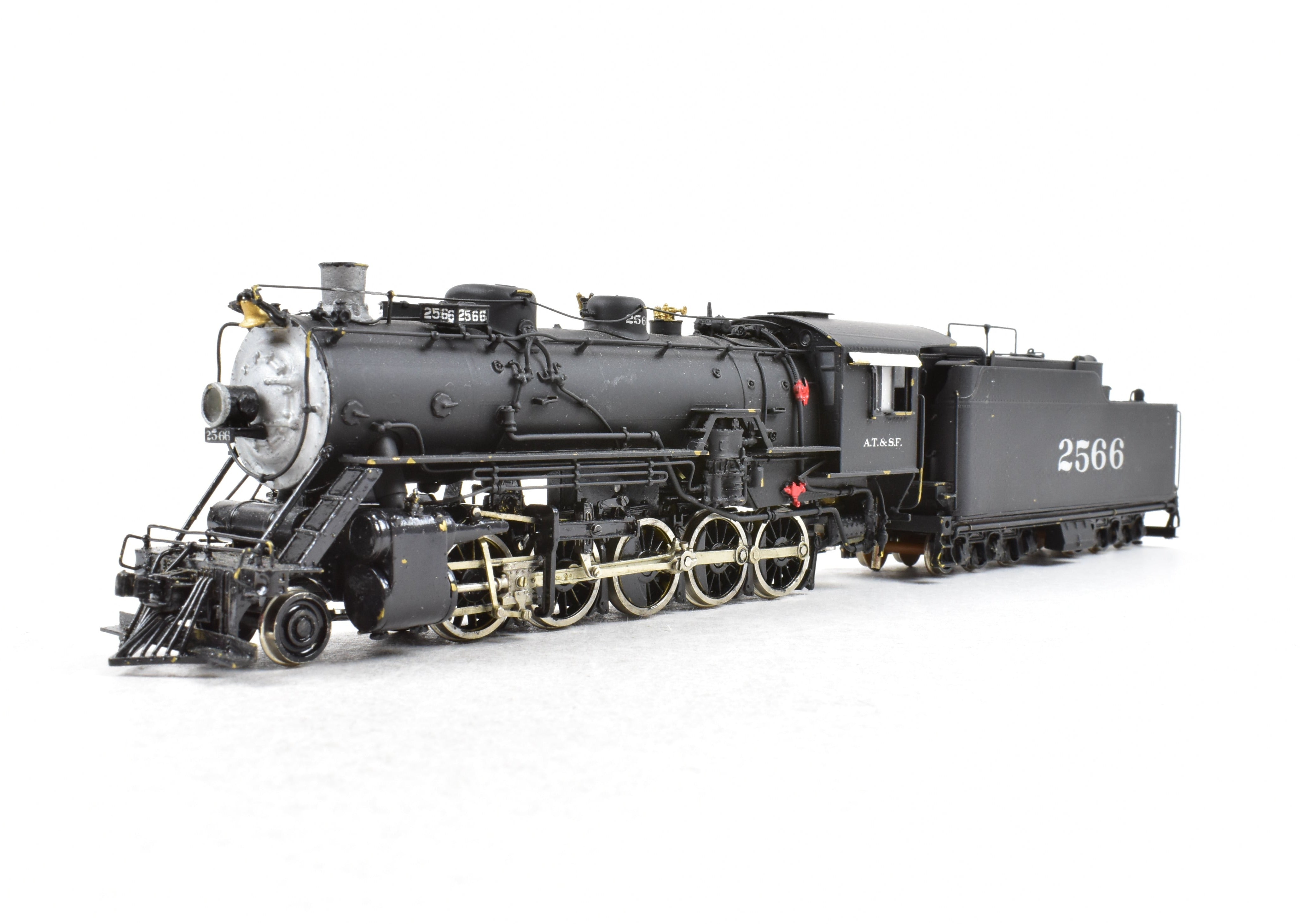 HO Brass Hallmark ATSF Santa Fe 2565 Class 2-10-0 Decapod Locomotive No. 2566