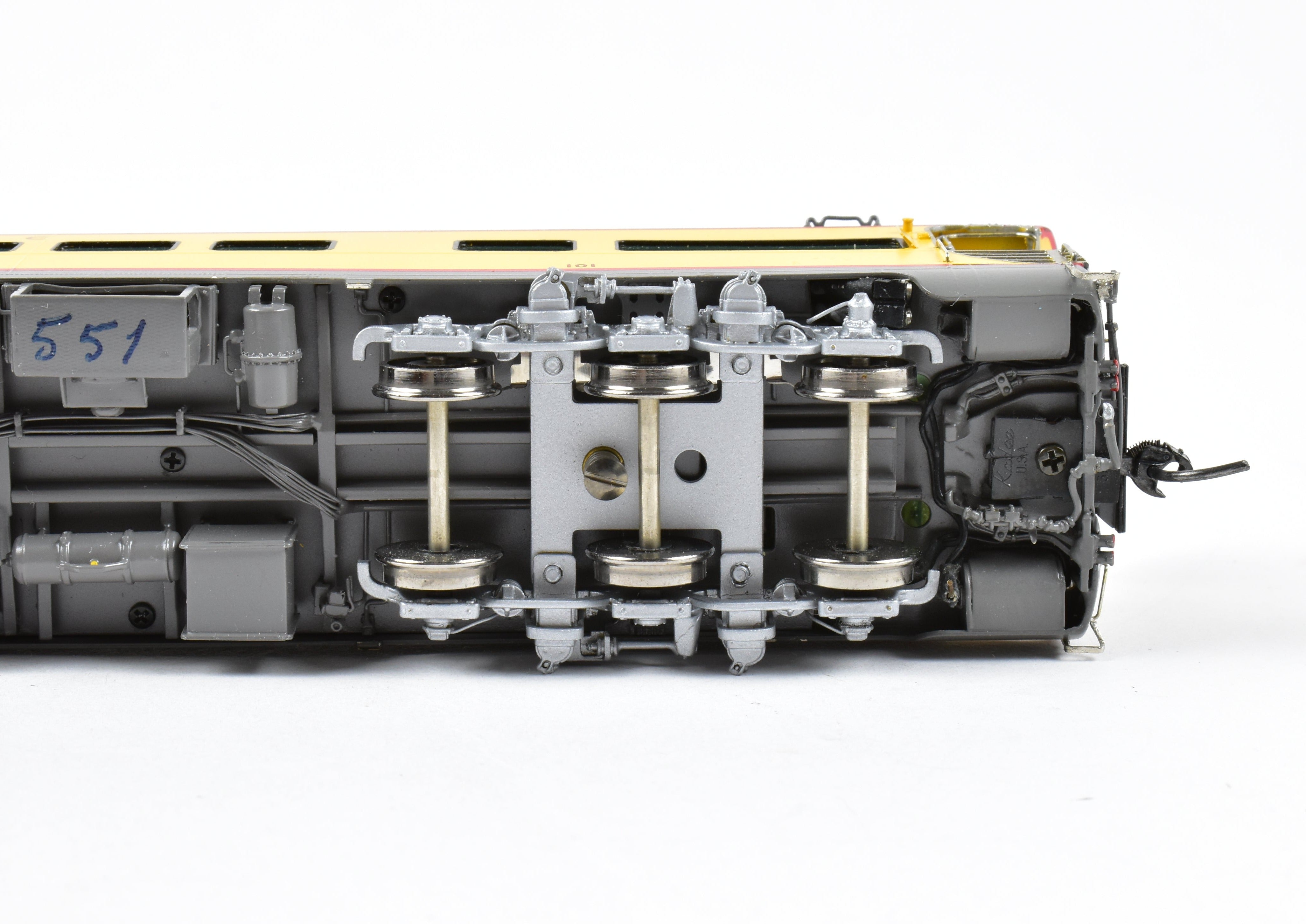 HO Scale Brass Union Pacific Lone Star Business Car Model by Overland Models, Inc. - No Lights and Sold As-Is