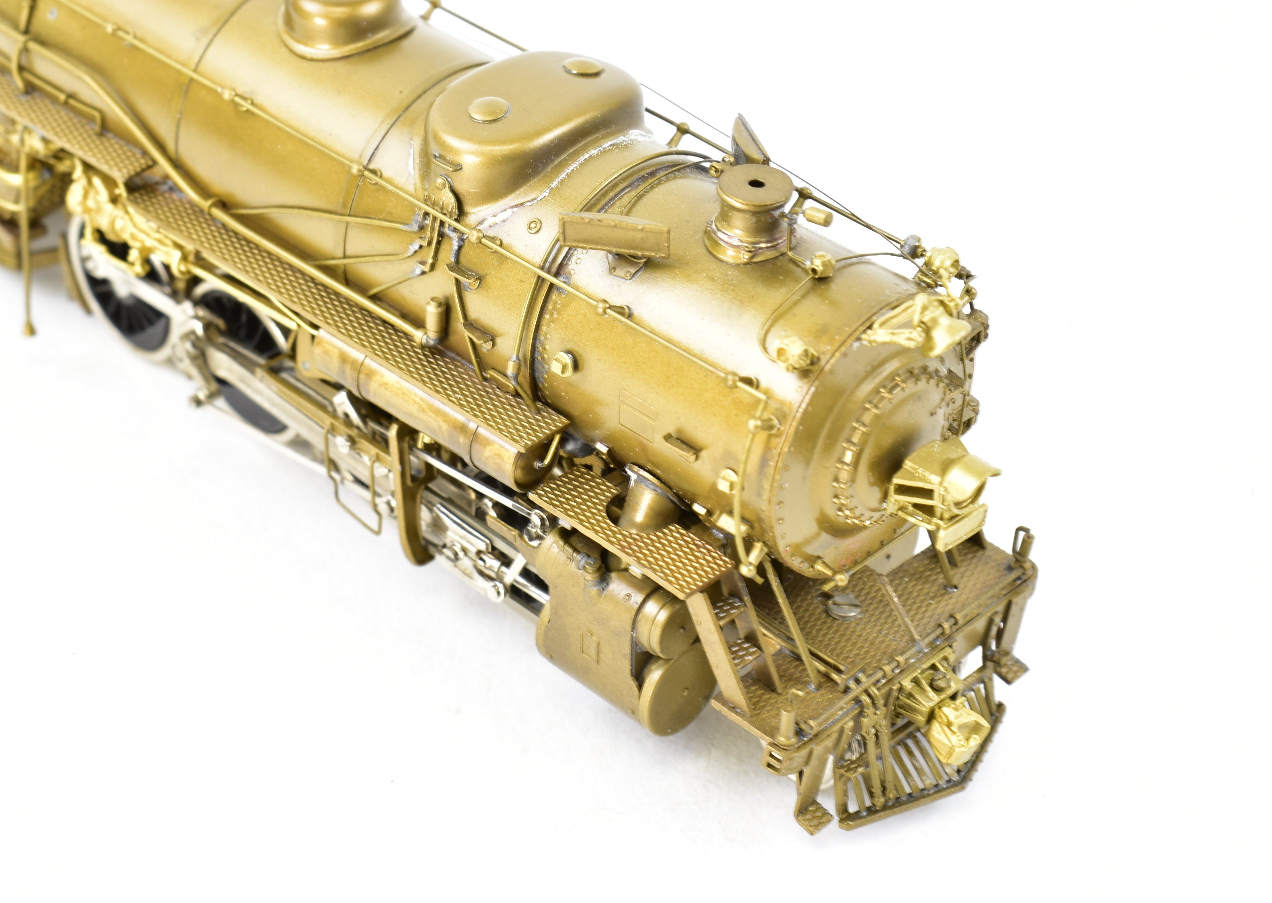 HO Scale Brass Hallmark Models Missouri Pacific 1400 Series 2-8-2 Mikado Steam Locomotive Model