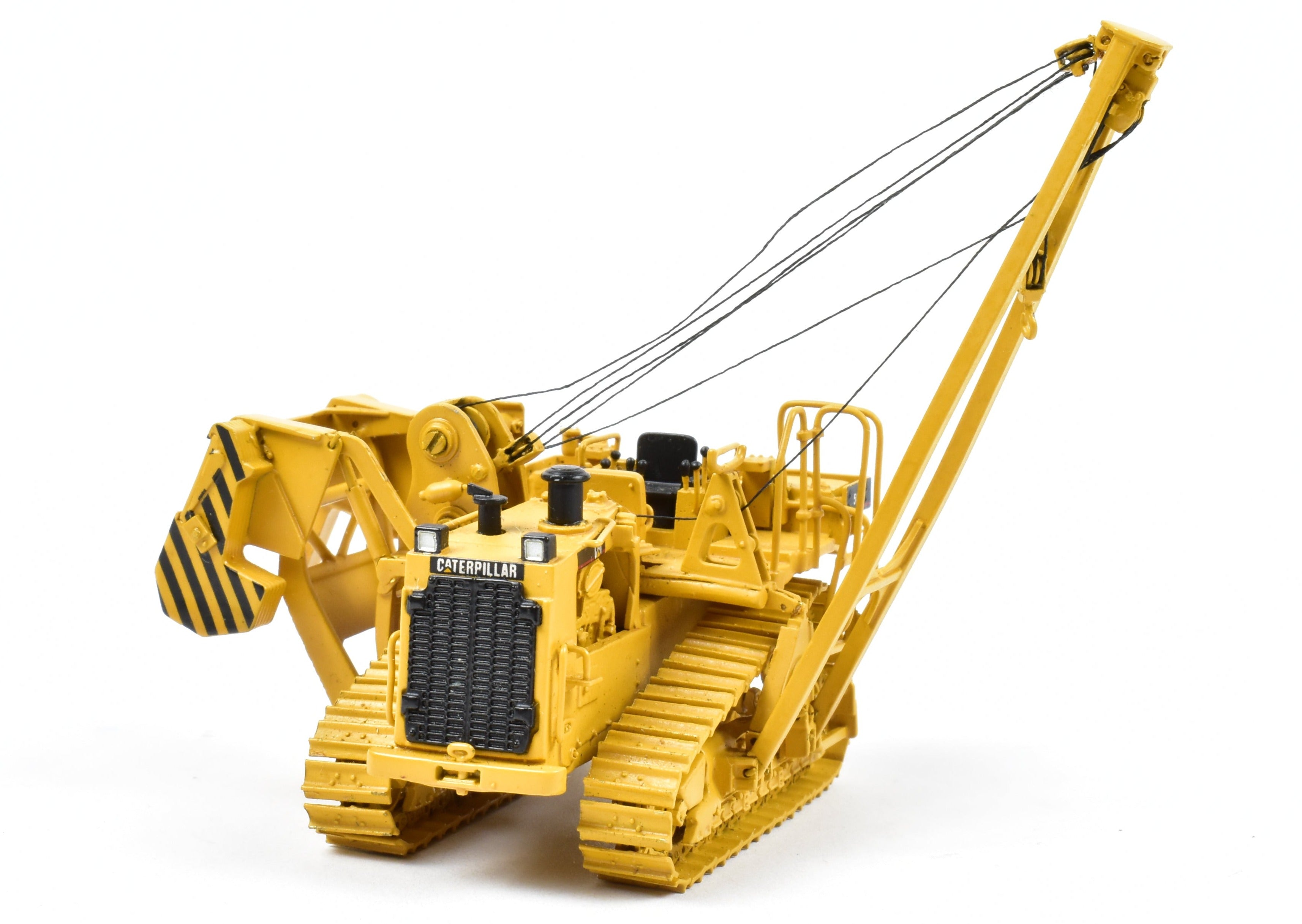 High - Quality HO Scale Brass Construction Model - Factory - Painted Caterpillar 583R Pipelayer by CON CCM Models