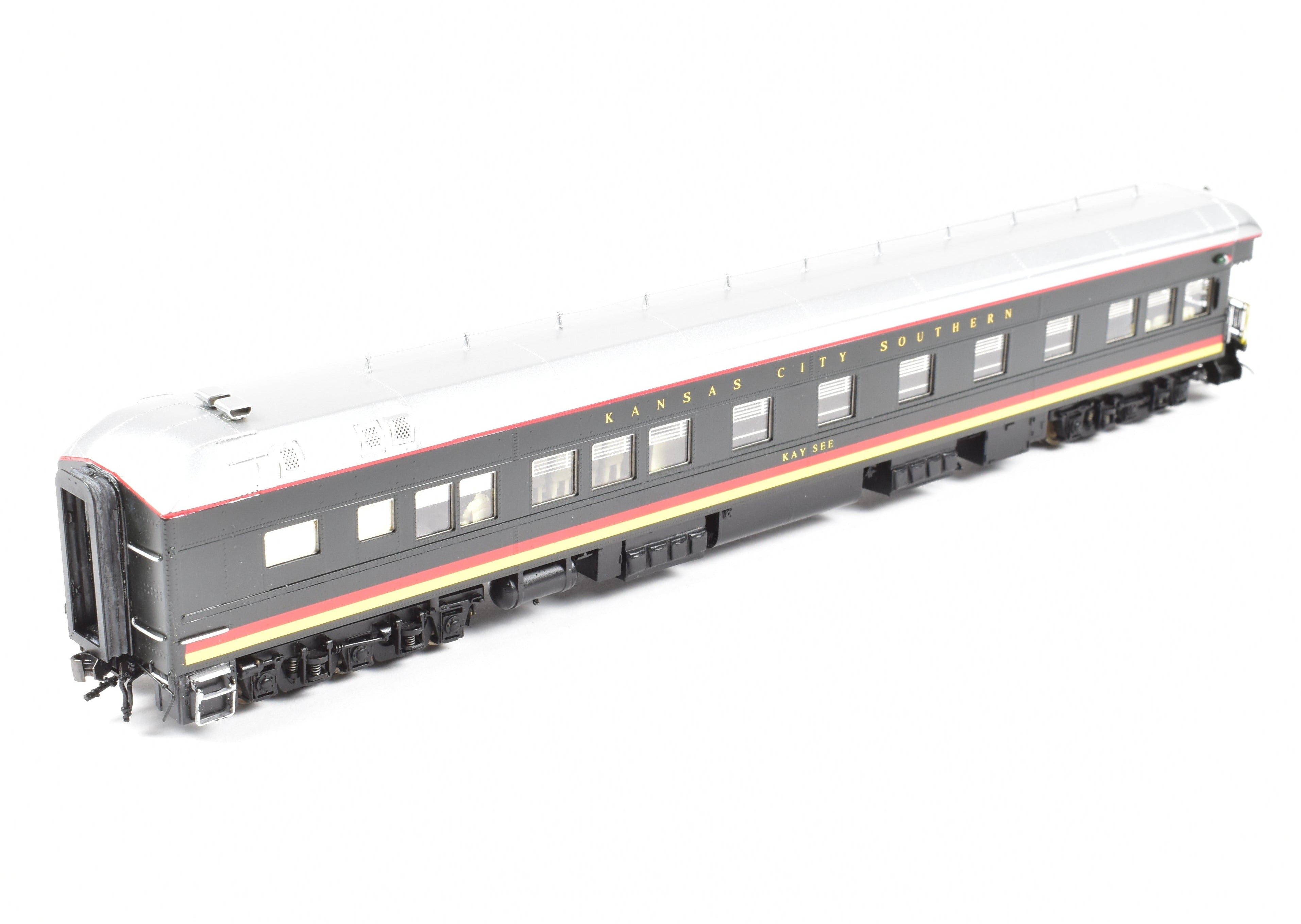 Rare HO Brass Hallmark KCS Kansas City Southern 1950 Rebuilt Business Car