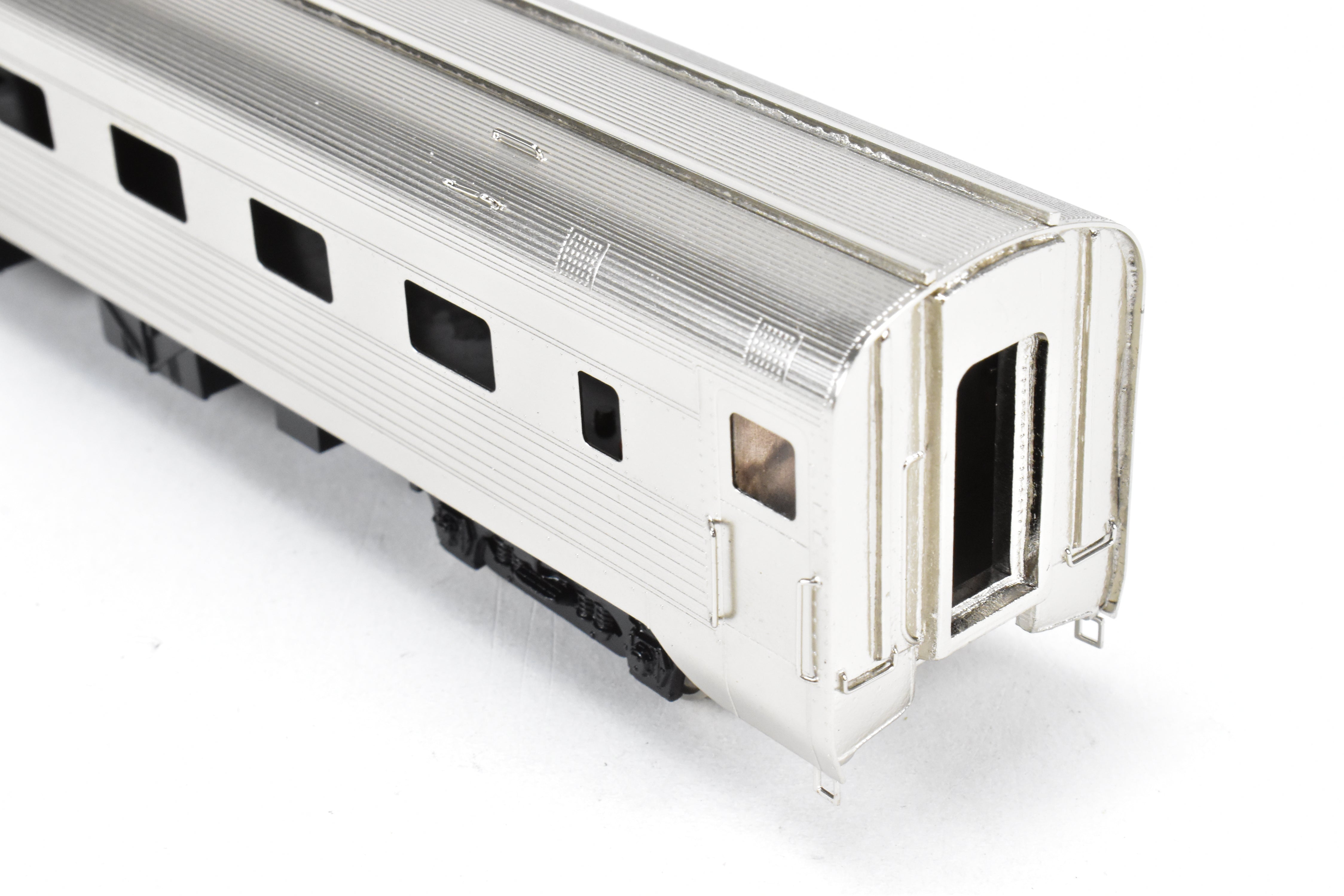 HO Scale Brass The Original Whistle Stop Model Train - Southern Pacific Budd 10 - 6 Sleeper with Factory Nickel Plating