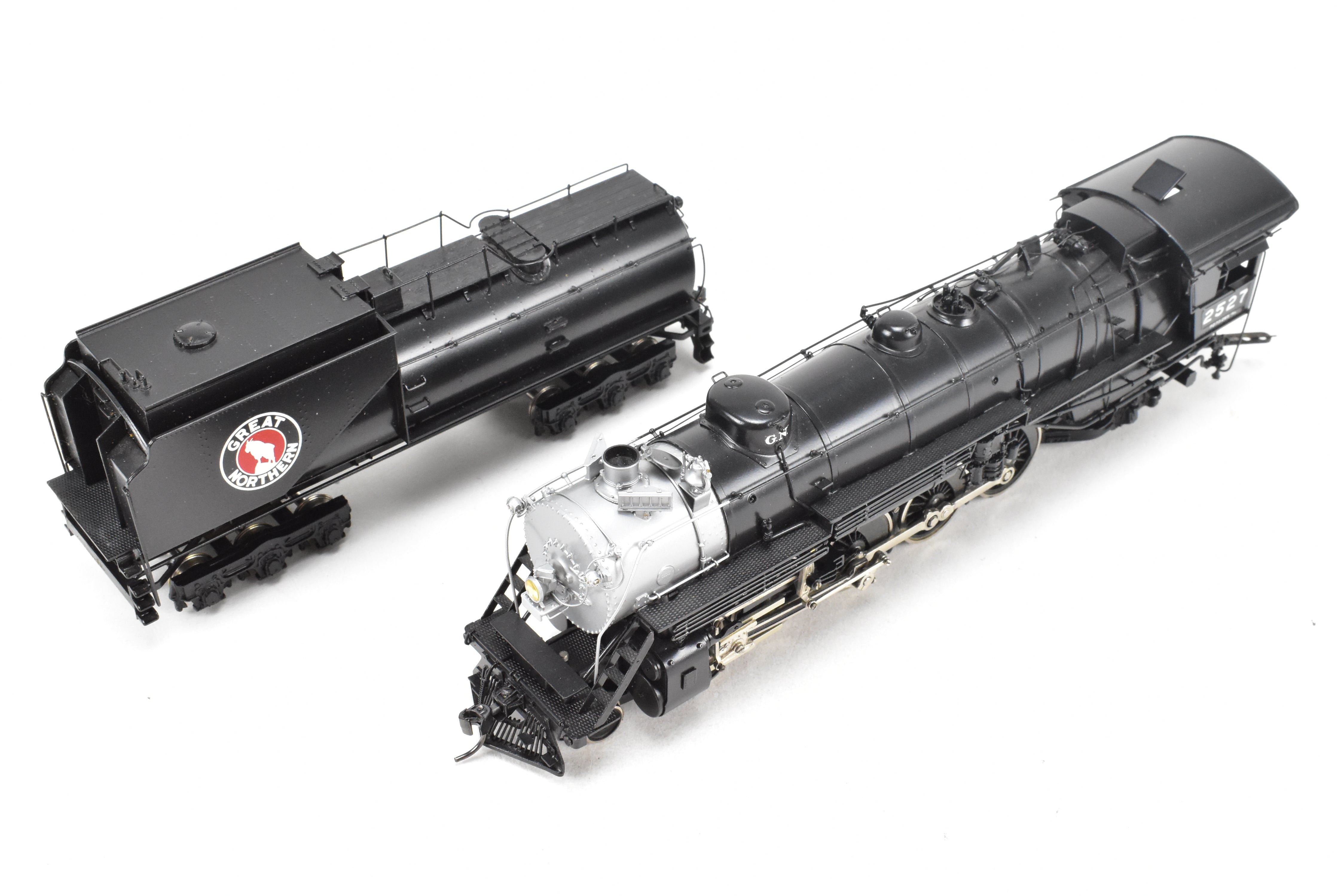 HO Brass Tenshodo Great Northern 4-8-2 Class P-2 Factory Painted Crown #2527 (1974 Last Run)
