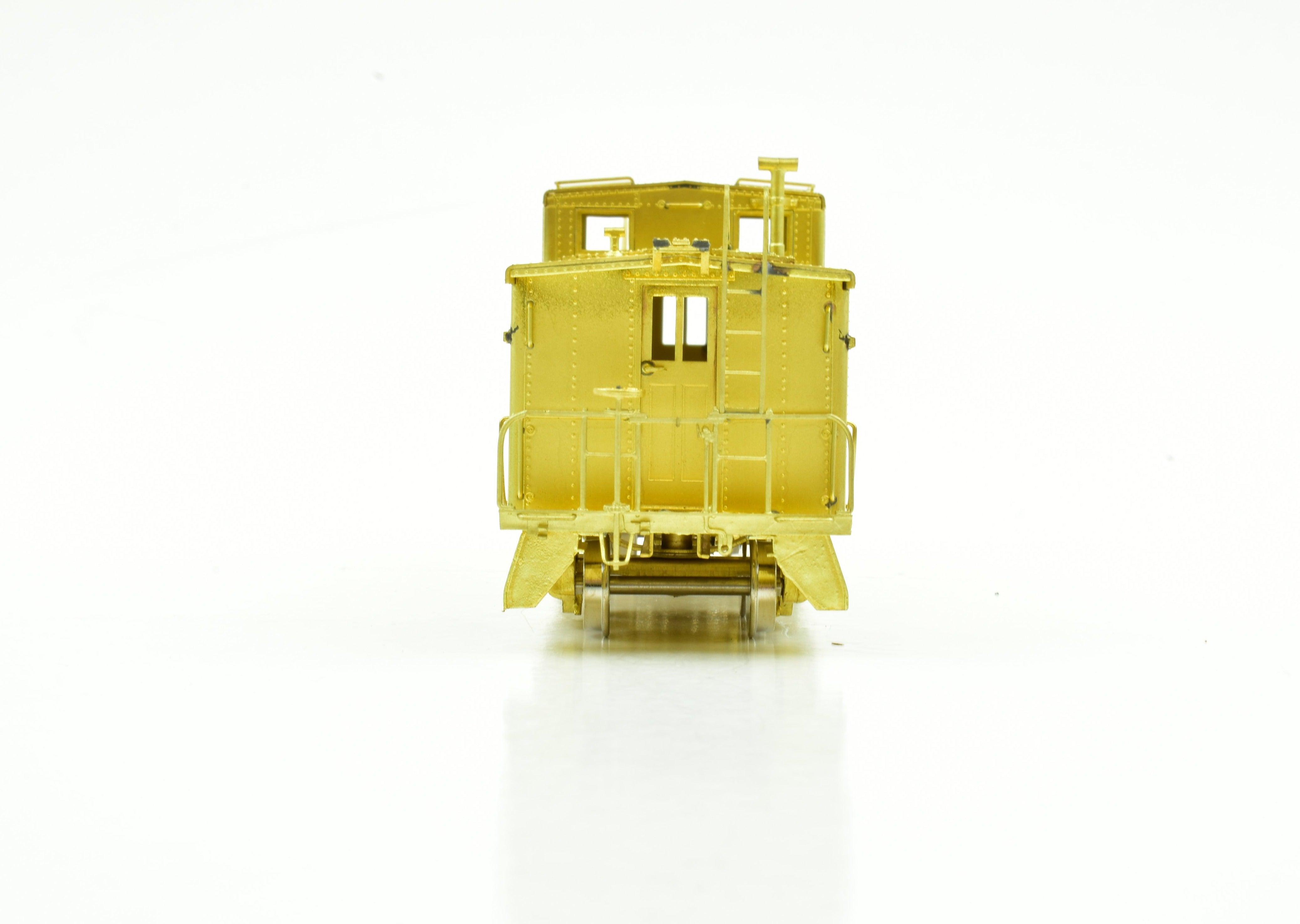 HO Brass MILW - Milwaukee Road Steel Cupola Caboose by OMI with K Brakes