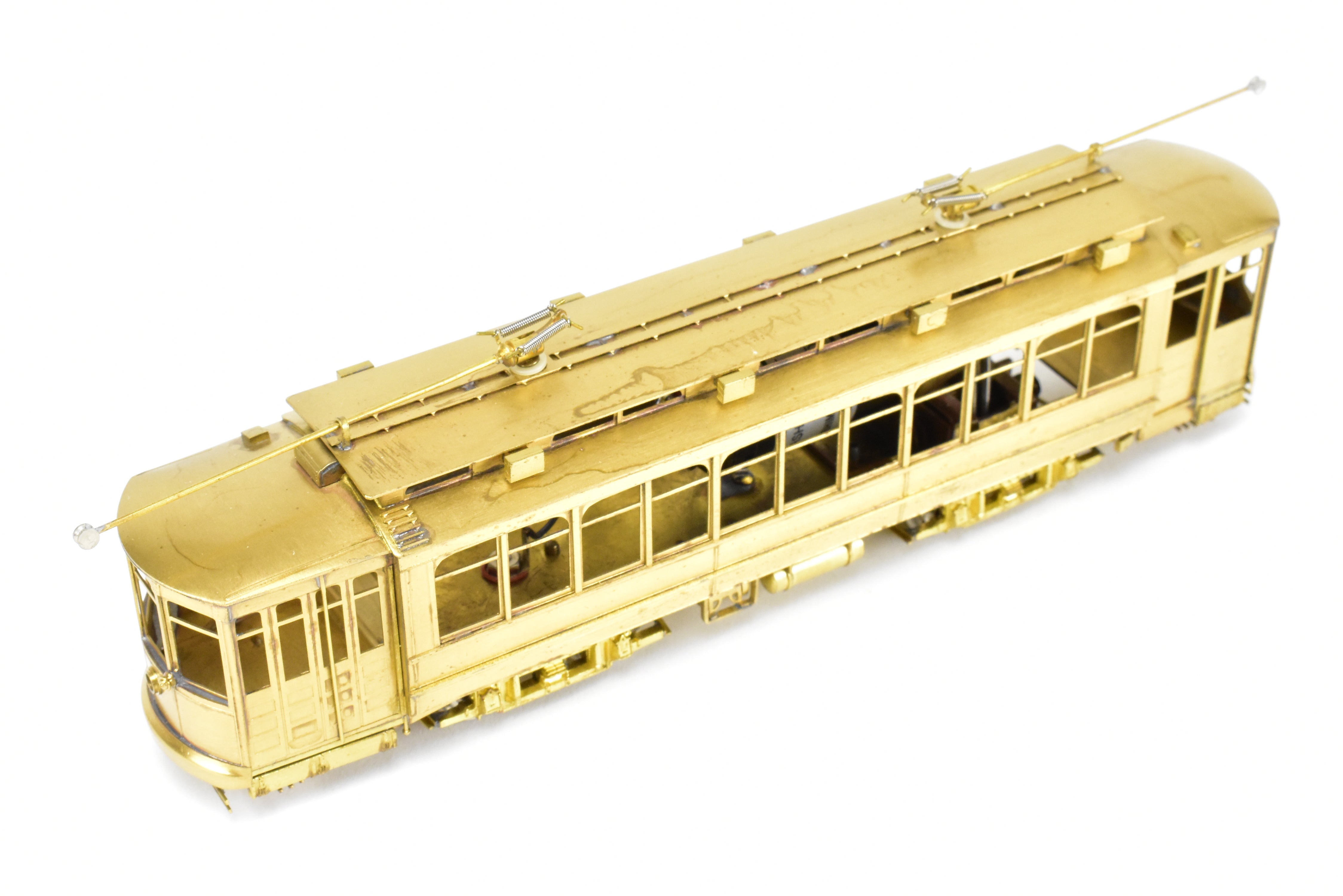 High - Quality HO Scale Brass Chicago Surface Lines Short Brill Car Model 347 CSL by Fairfield Models in Brand - New REBOXX Box with Mislabel