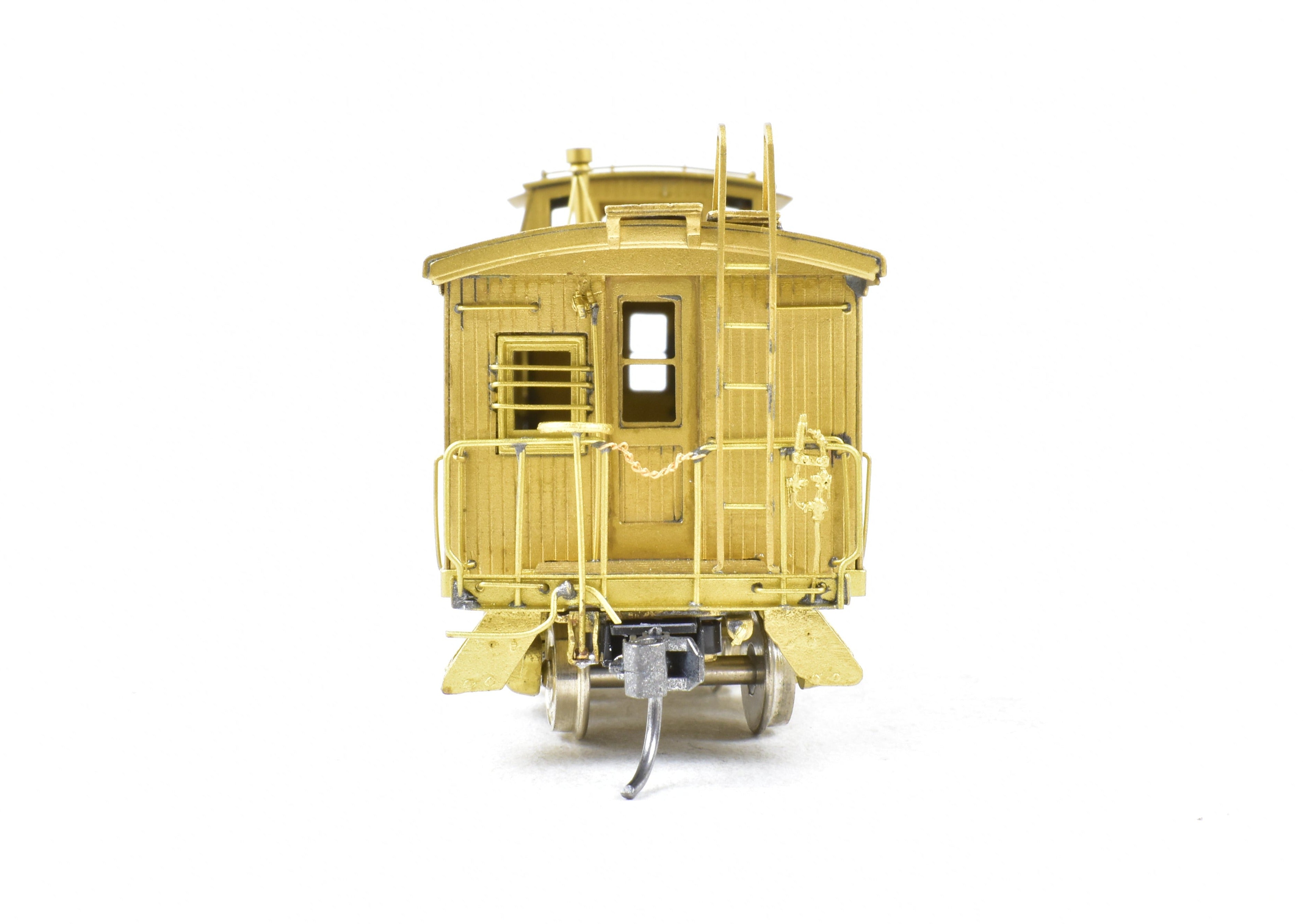 HO Scale Brass Precision Scale Co. Model of Southern Pacific C-30-2 Wood Cupola Caboose for Model Trains