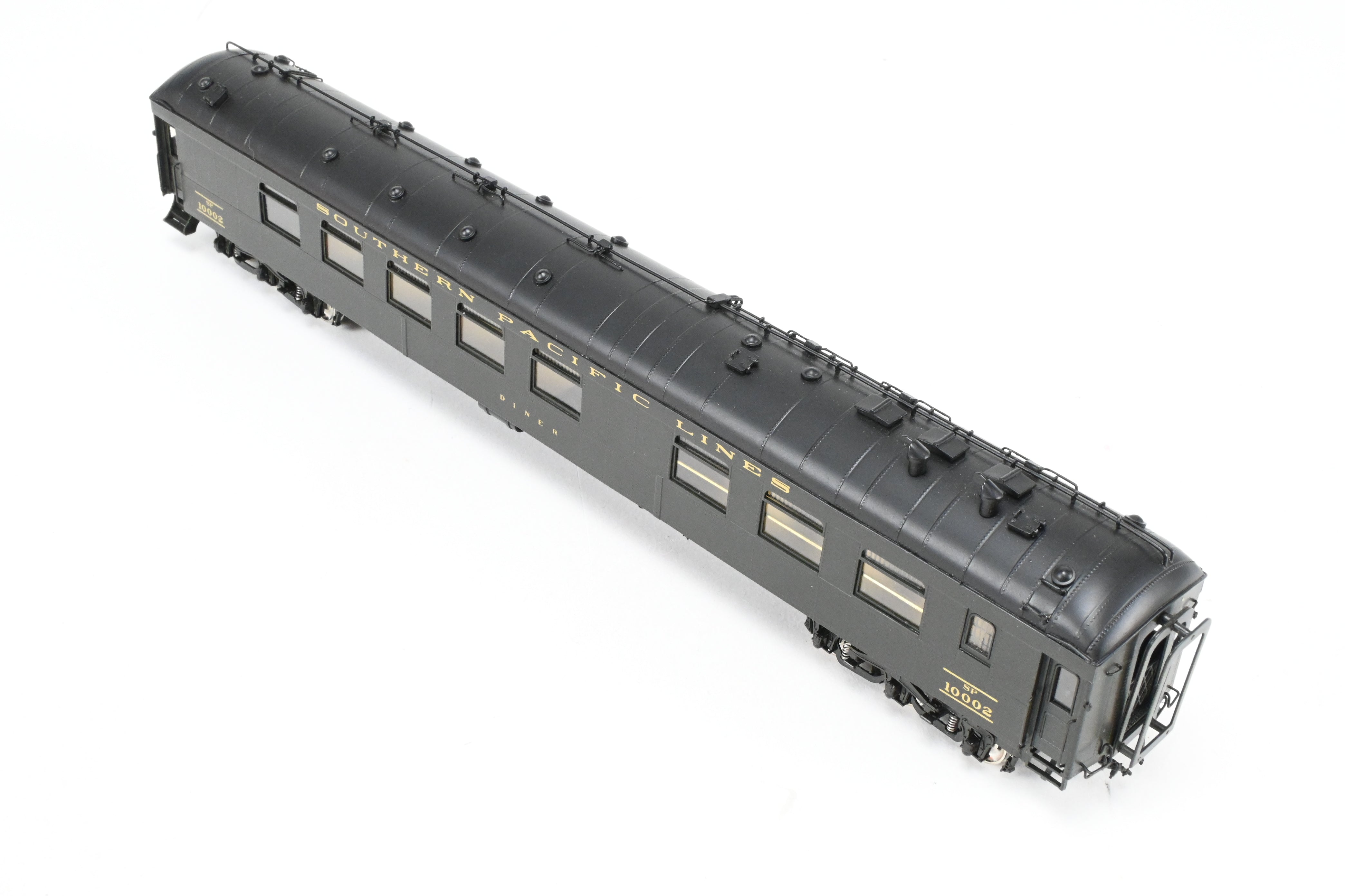 HO Scale Brass Precision Model Train Diner - Precision Scale Co. SP - Southern Pacific Harriman Common Standard 72 - D - 3 Diner FP #10002