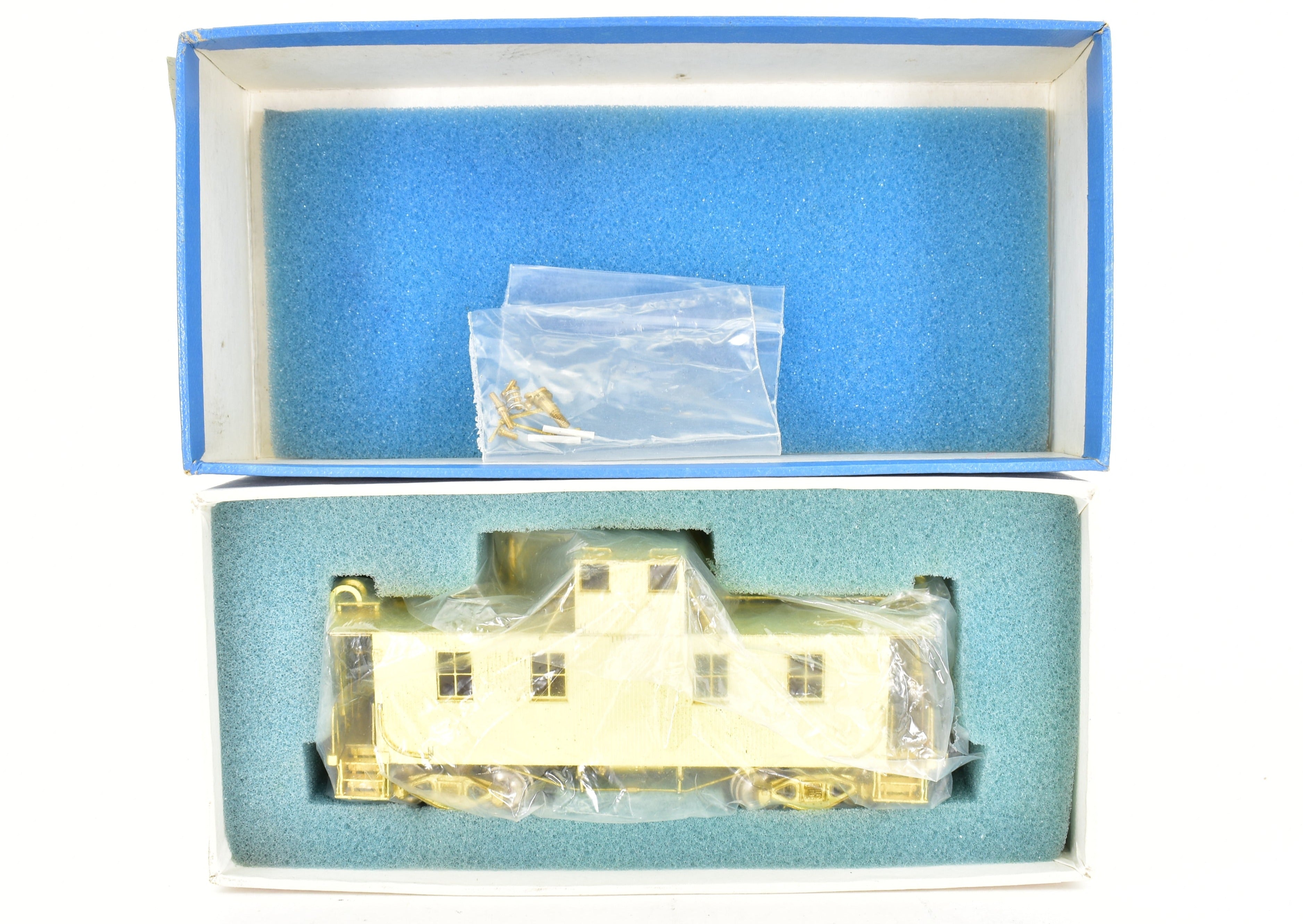 HO Scale Brass Alco NYC - New York Central 28' Wide Cupola Wood Caboose Model