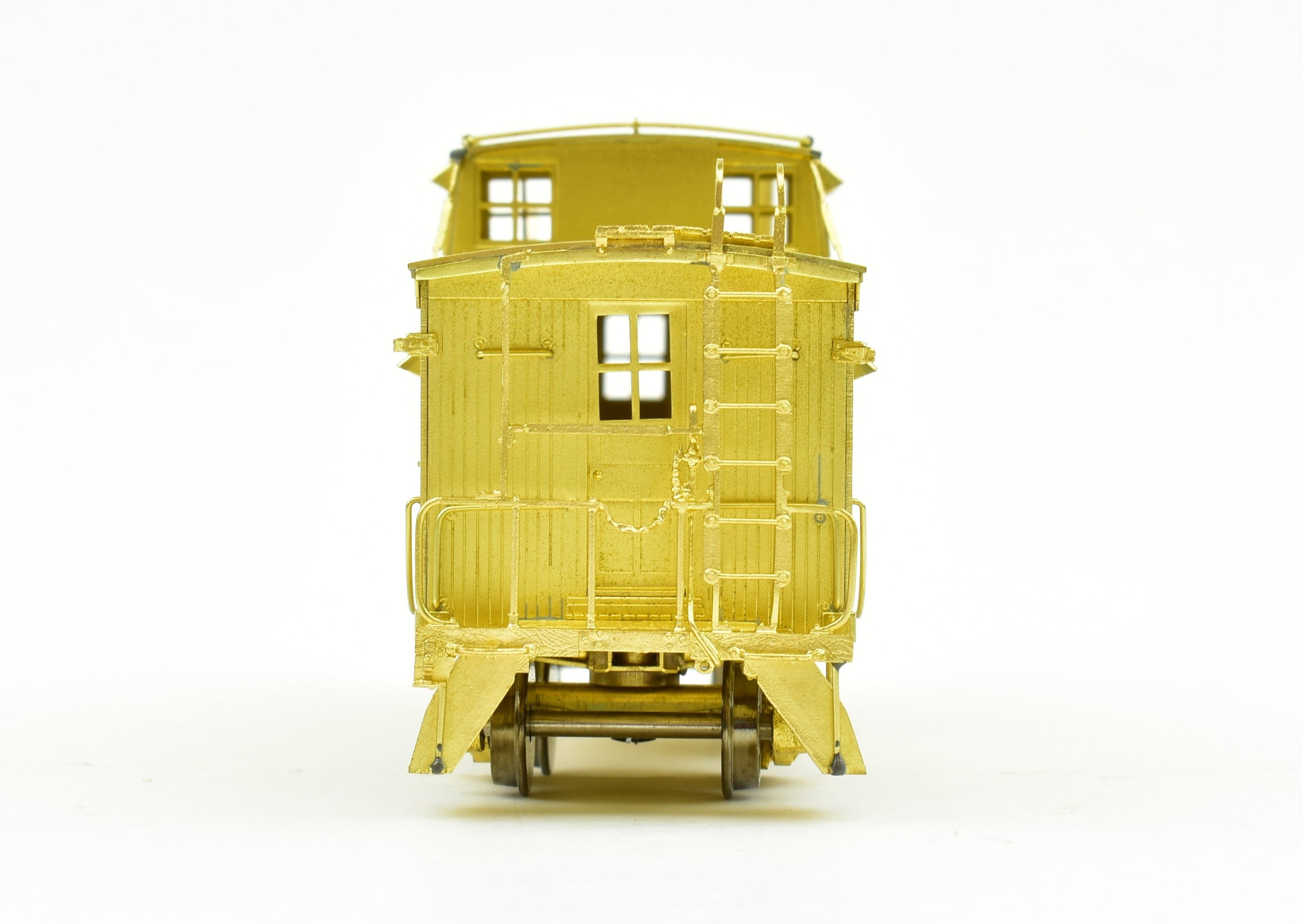 HO Scale Brass OMI - Overland Models, Inc. Atlantic Coast Line M-3 Wood Sheath Caboose Model