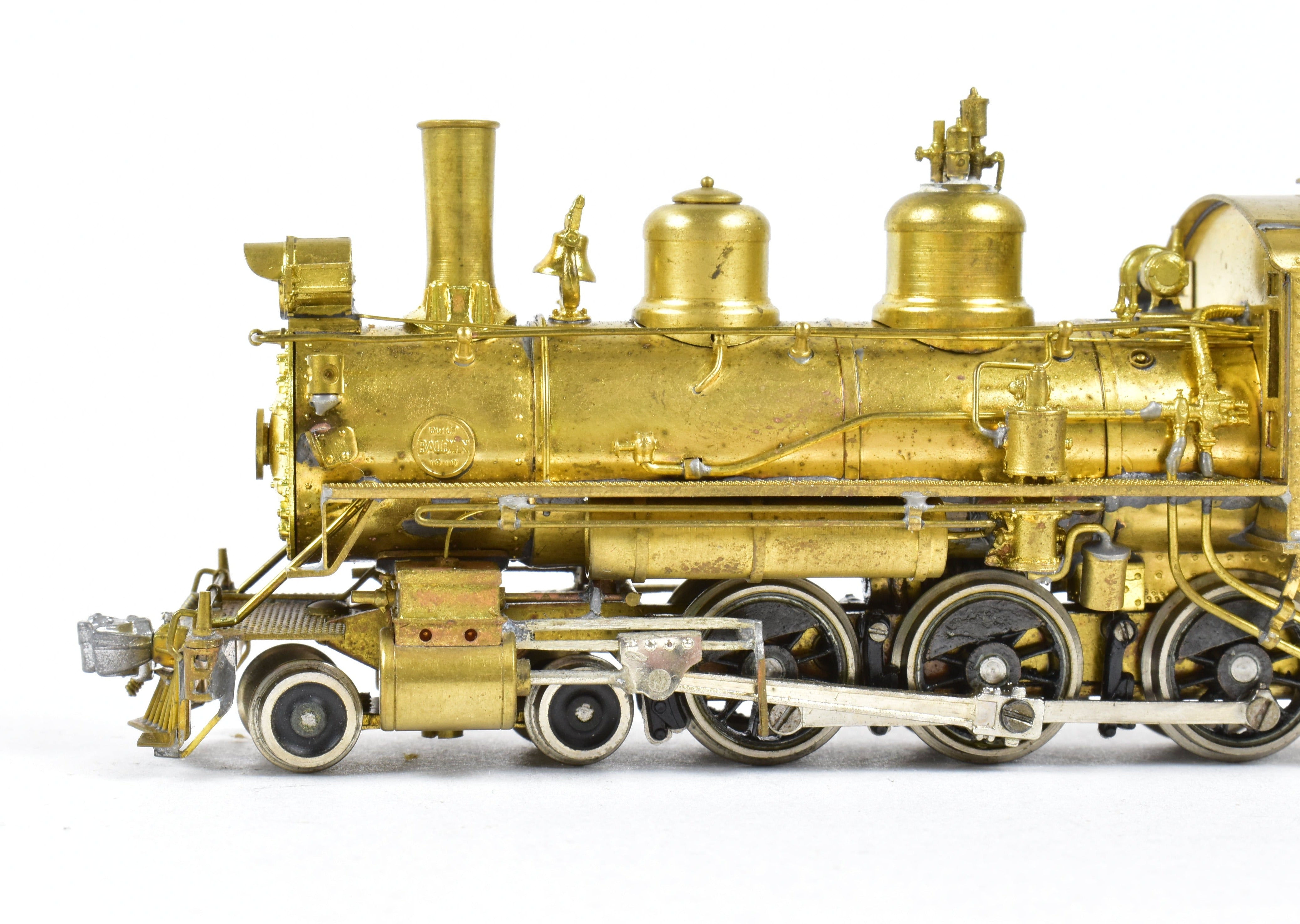 HOn3 Scale Brass Pacific Fast Mail (PFM) - United Southern Pacific No. 9 4-6-0 Tender Drive Model Train