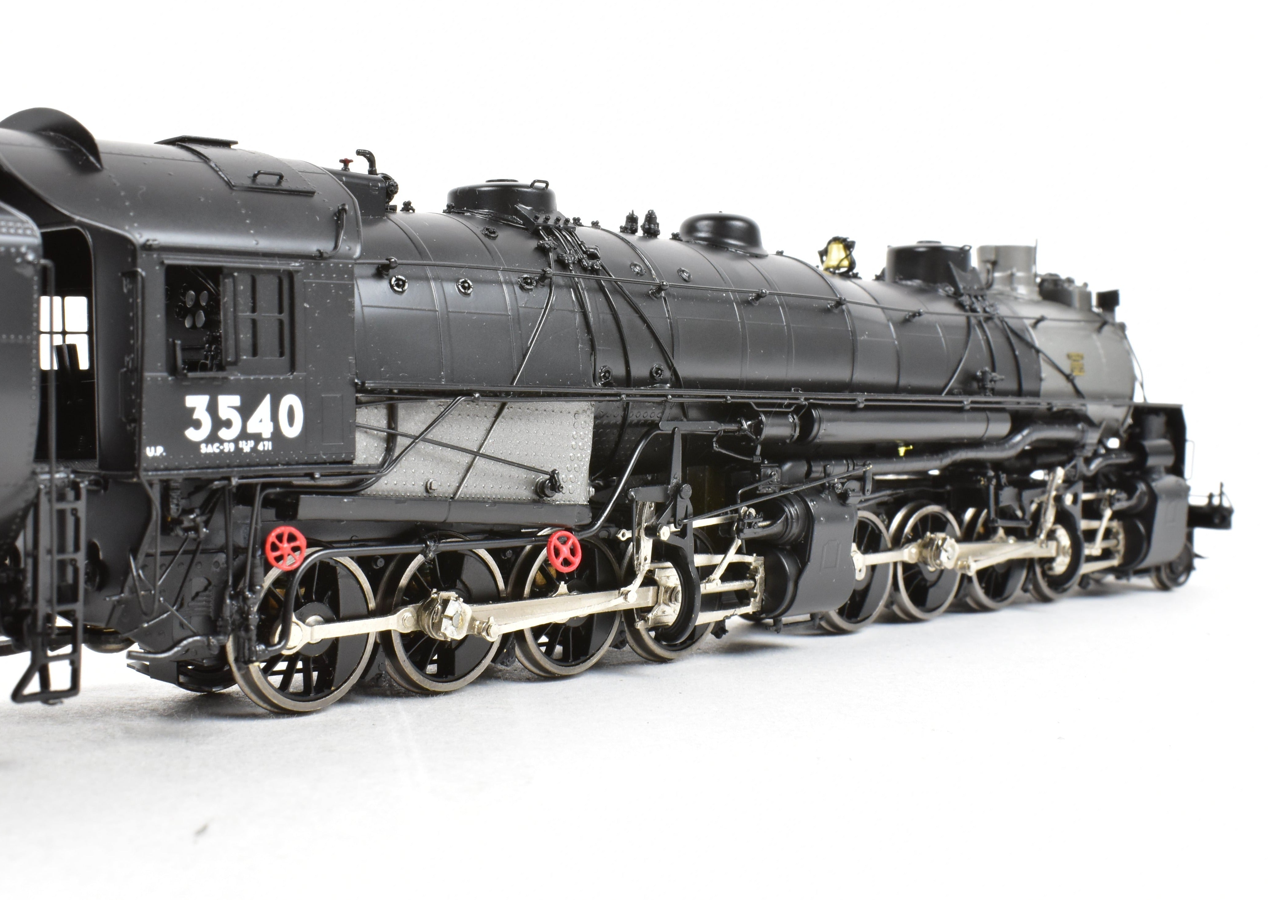 HO Scale Brass Union Pacific SAC 2-8-8-0 FP No. 3450 by Overland Models