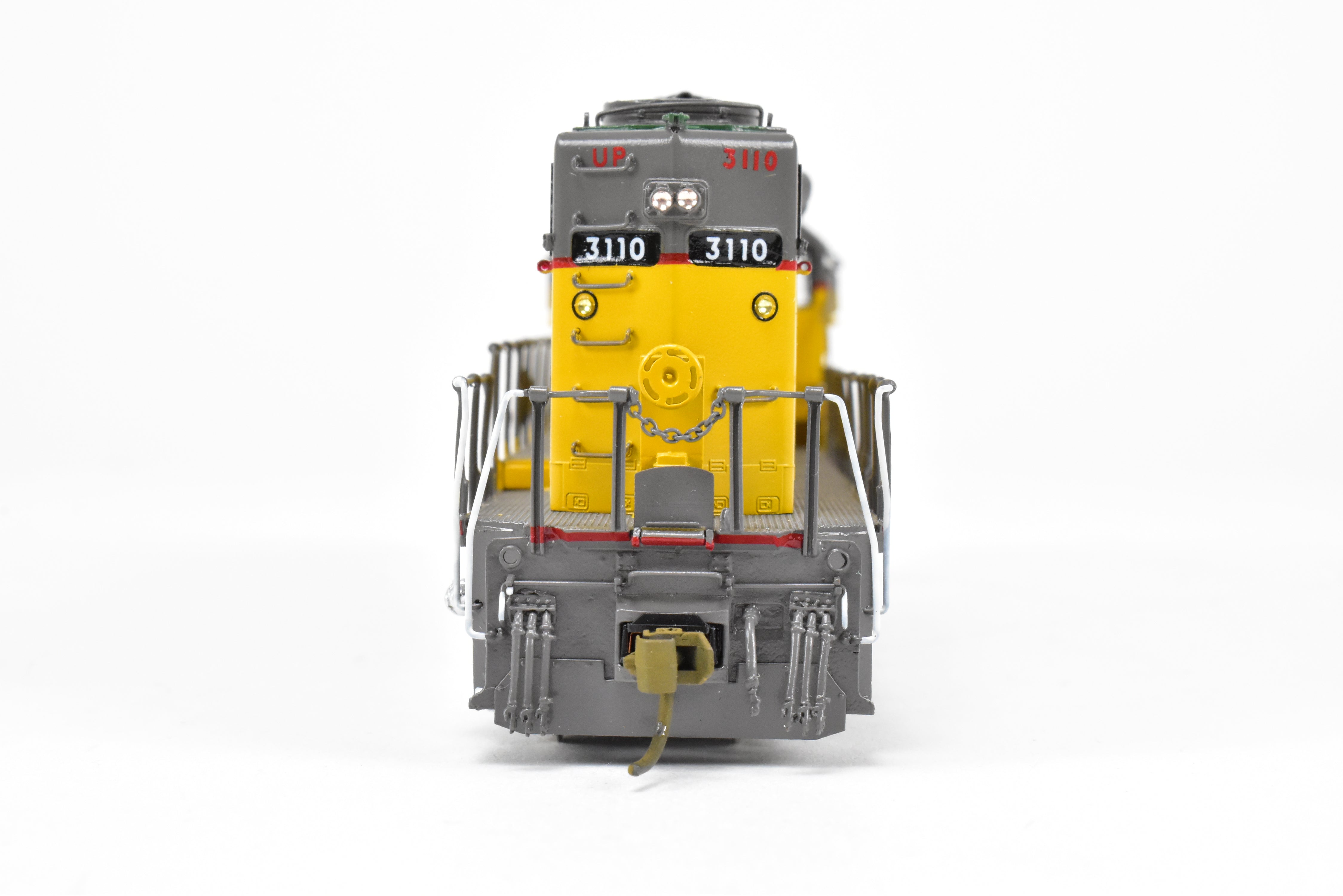 HO Scale Brass Model Train by Overland Models Inc. - Union Pacific EMD SD40 Locomotives with Road Numbers from 3083 to 3122, Specifically CP #3110