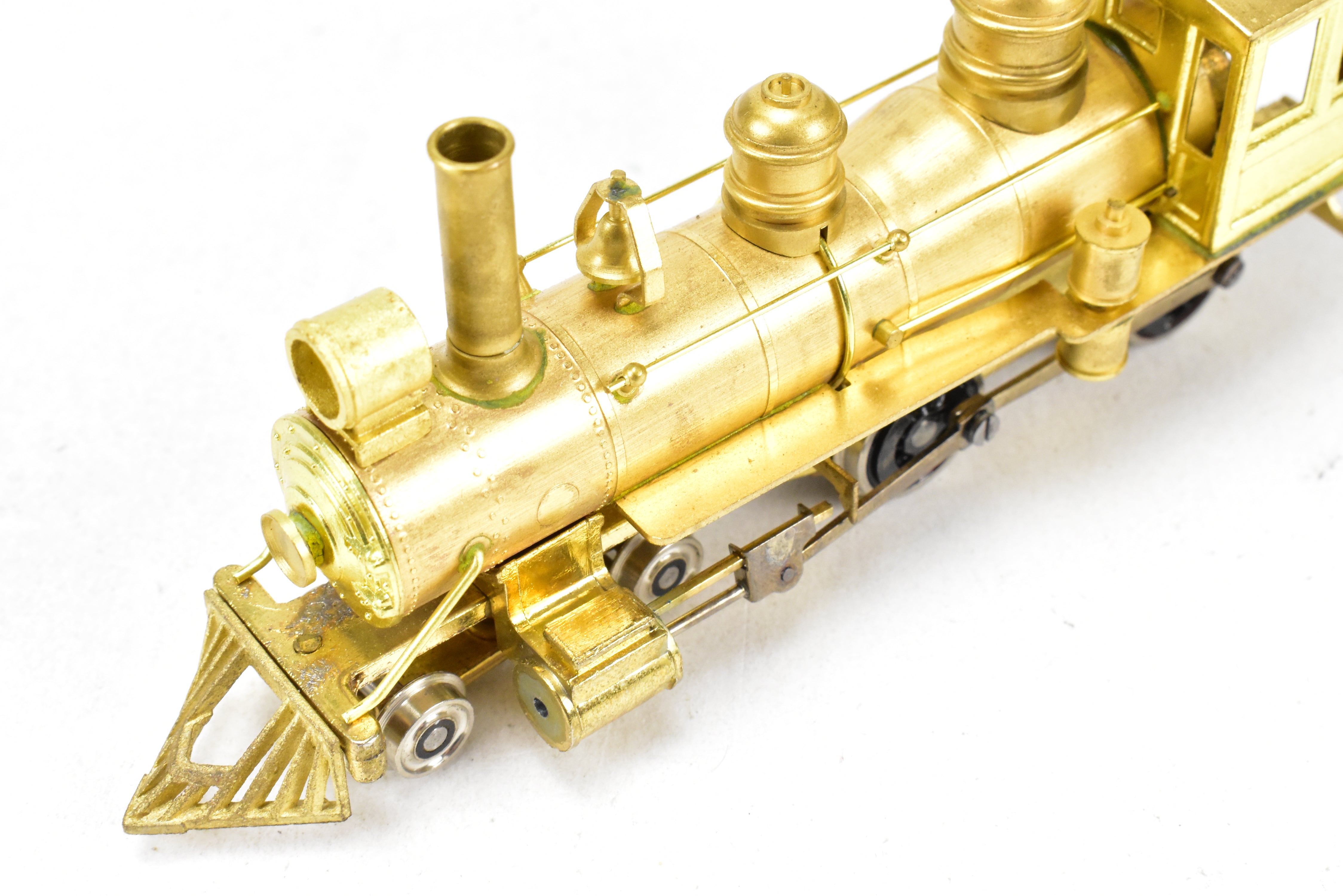 HOn3 Scale Brass Model Train - American 4-4-0 Locomotive from Far East Distributors, Spartan Series Circa 1910