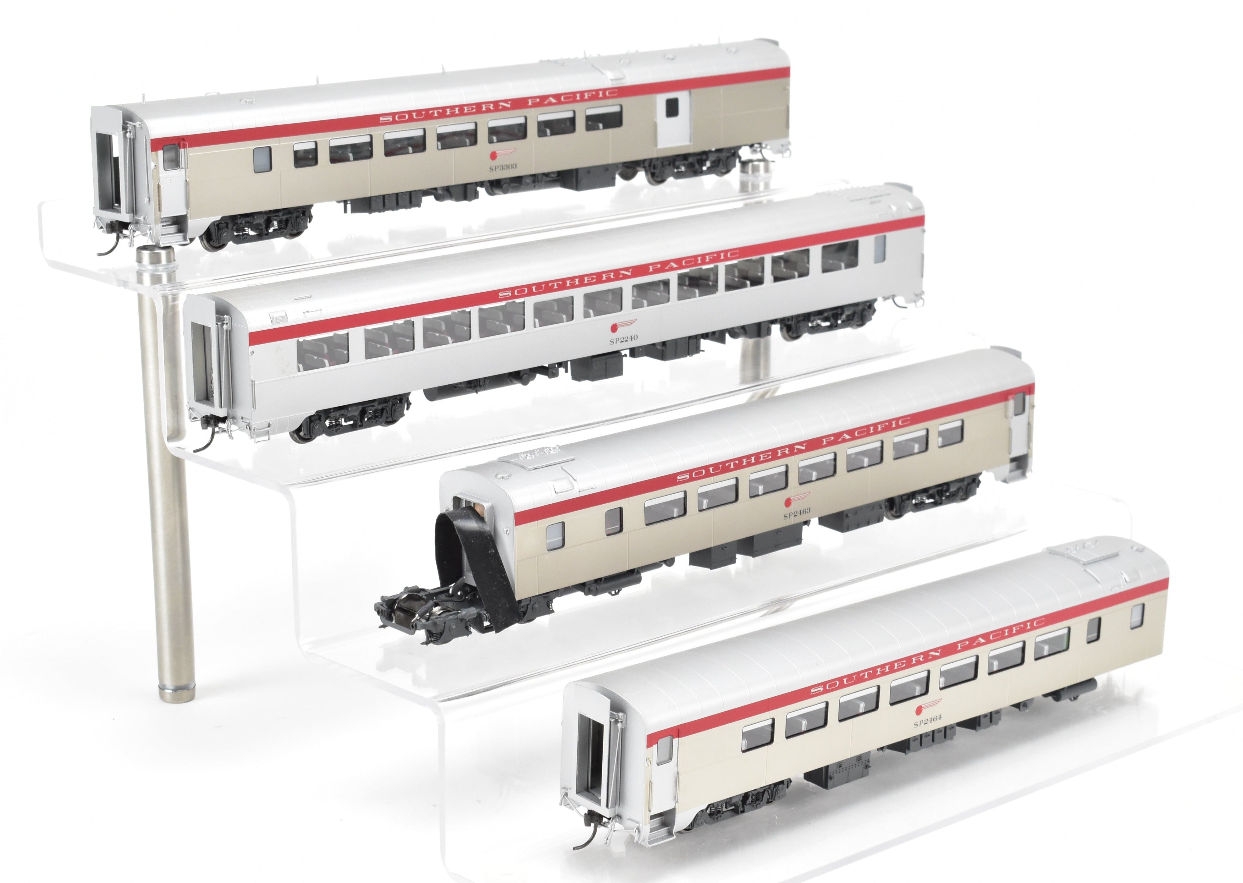 1960s HO Scale Brass SP Coast Daylight 10-Car Set by UTI