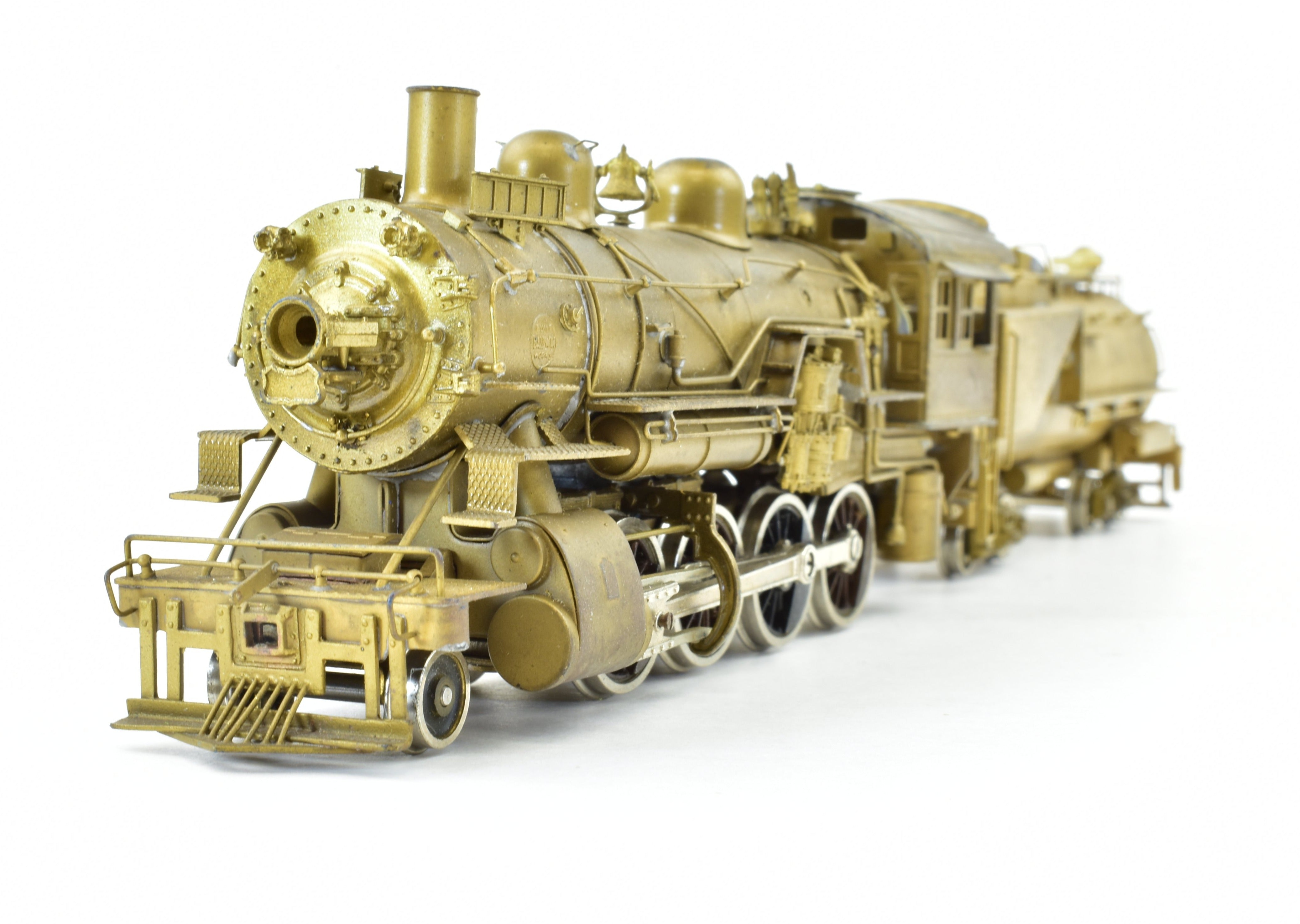 High - Quality HO Scale Brass PFM - United UP Union Pacific 2 - 8 - 0 Steam Locomotive with Can Motor Upgrade