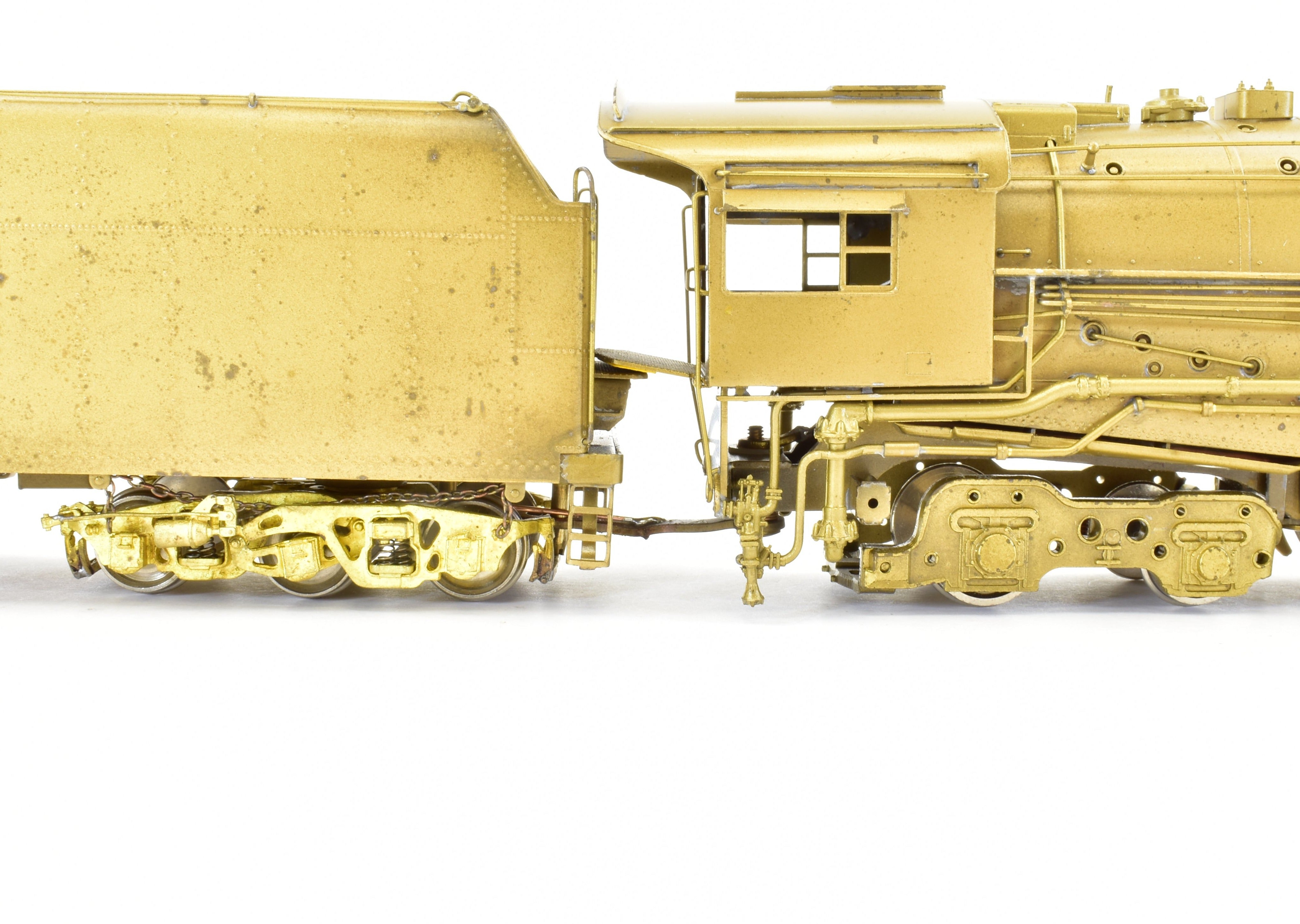 High - Quality HO Scale Brass Pacific Fast Mail (PFM) Model Train - United C&O, Chesapeake & Ohio 2 - 8 - 4 Alco Kanawha, 1977 Edition