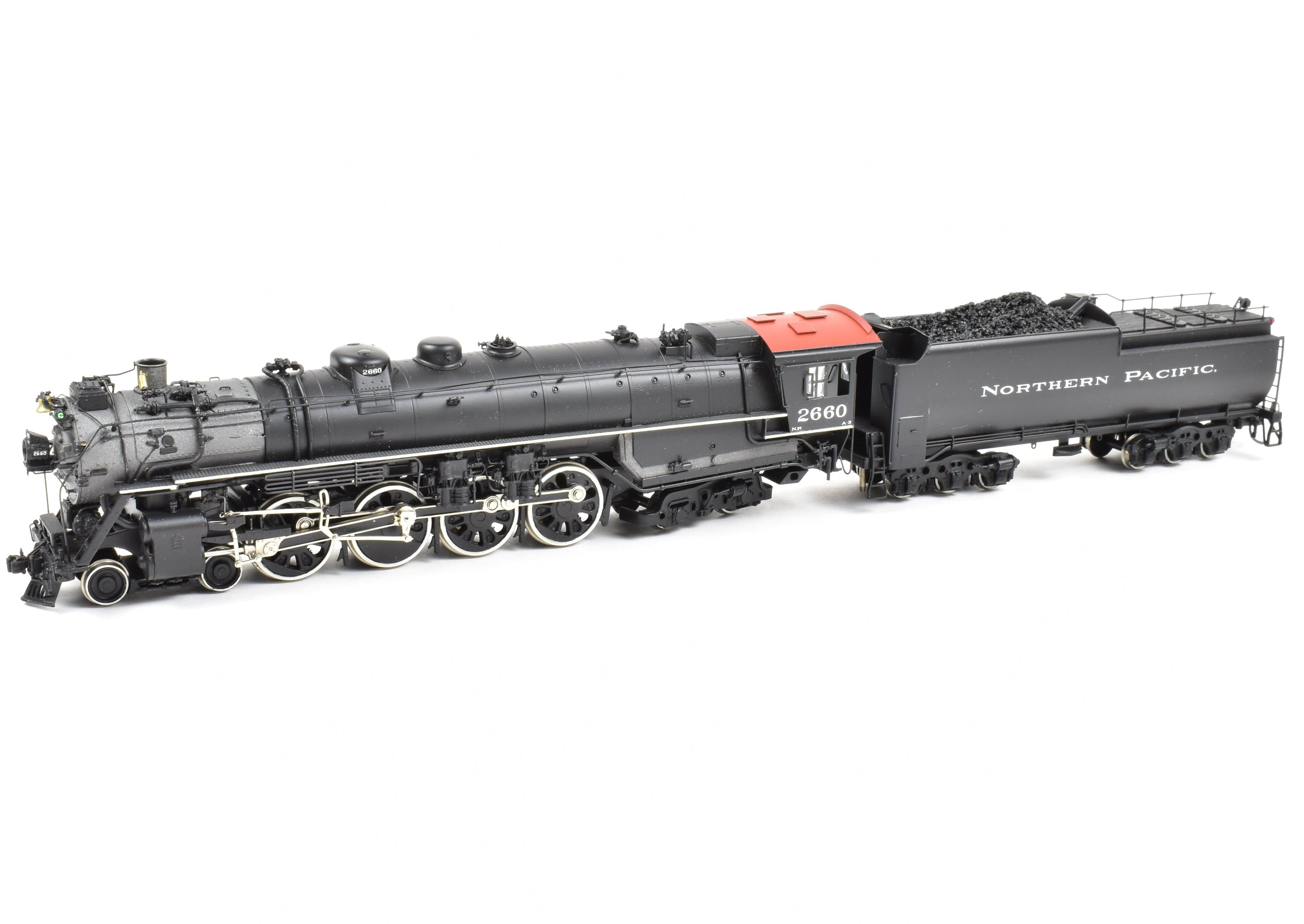 HO Scale Brass PFM - Fujiyama Northern Pacific 4-8-4 Class A-3 Pro-Painted Crown No. 2660