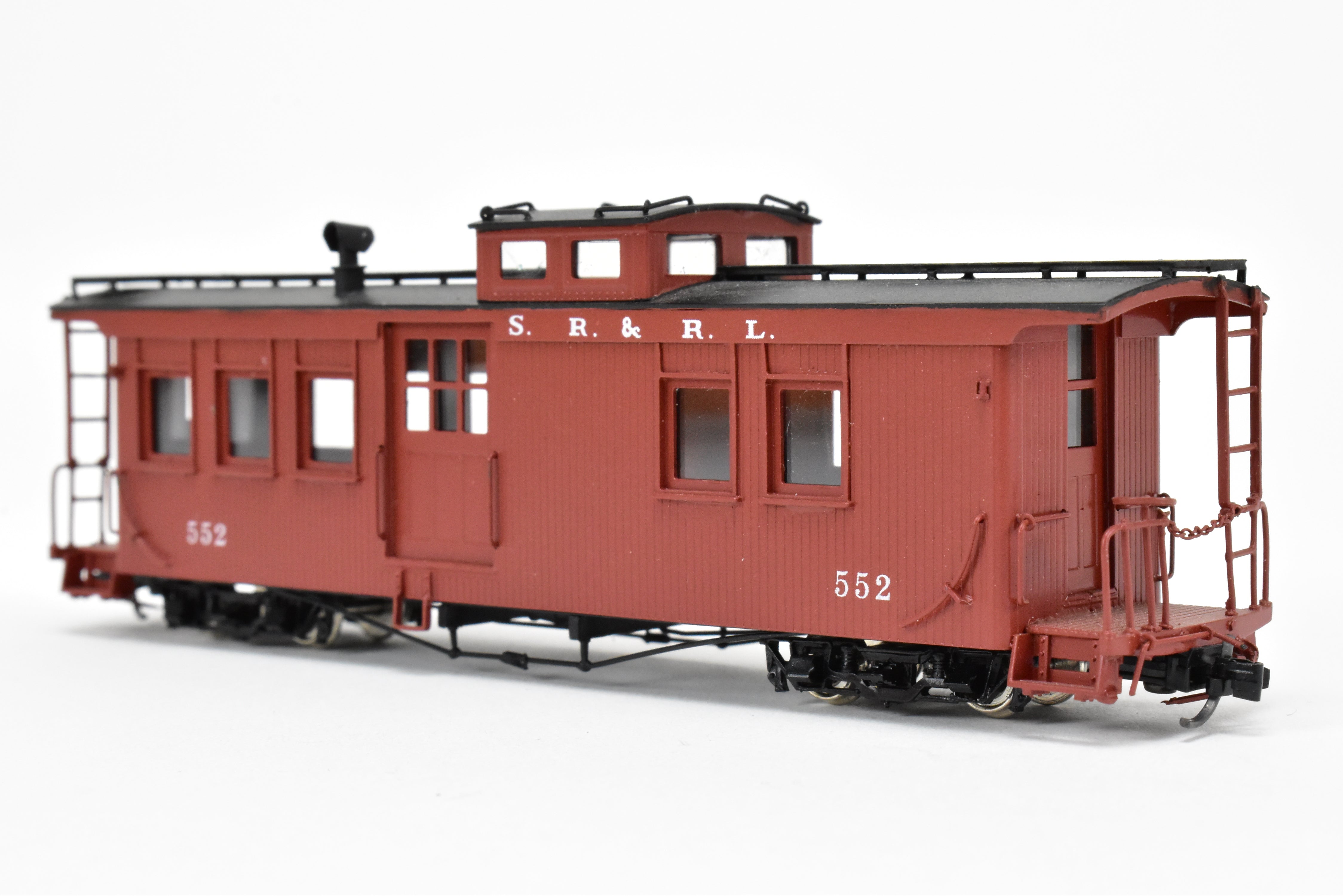 HOn30 Brass SR&RL Sandy River And Rangeley Lakes Caboose #552 FP by The Car Works