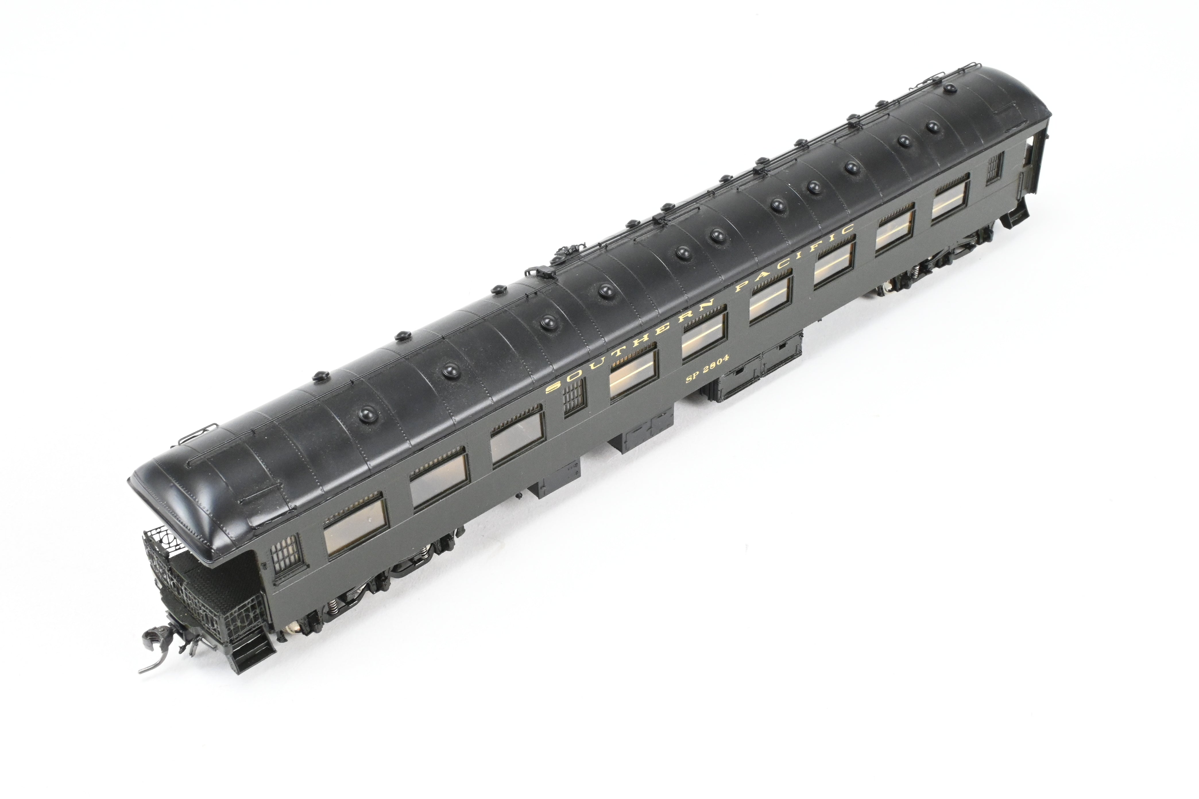 HO Scale Brass Precision Scale Co. Model of Southern Pacific Harriman CS 72' Observation Car Class 70 - O - 1, FP SP 2904