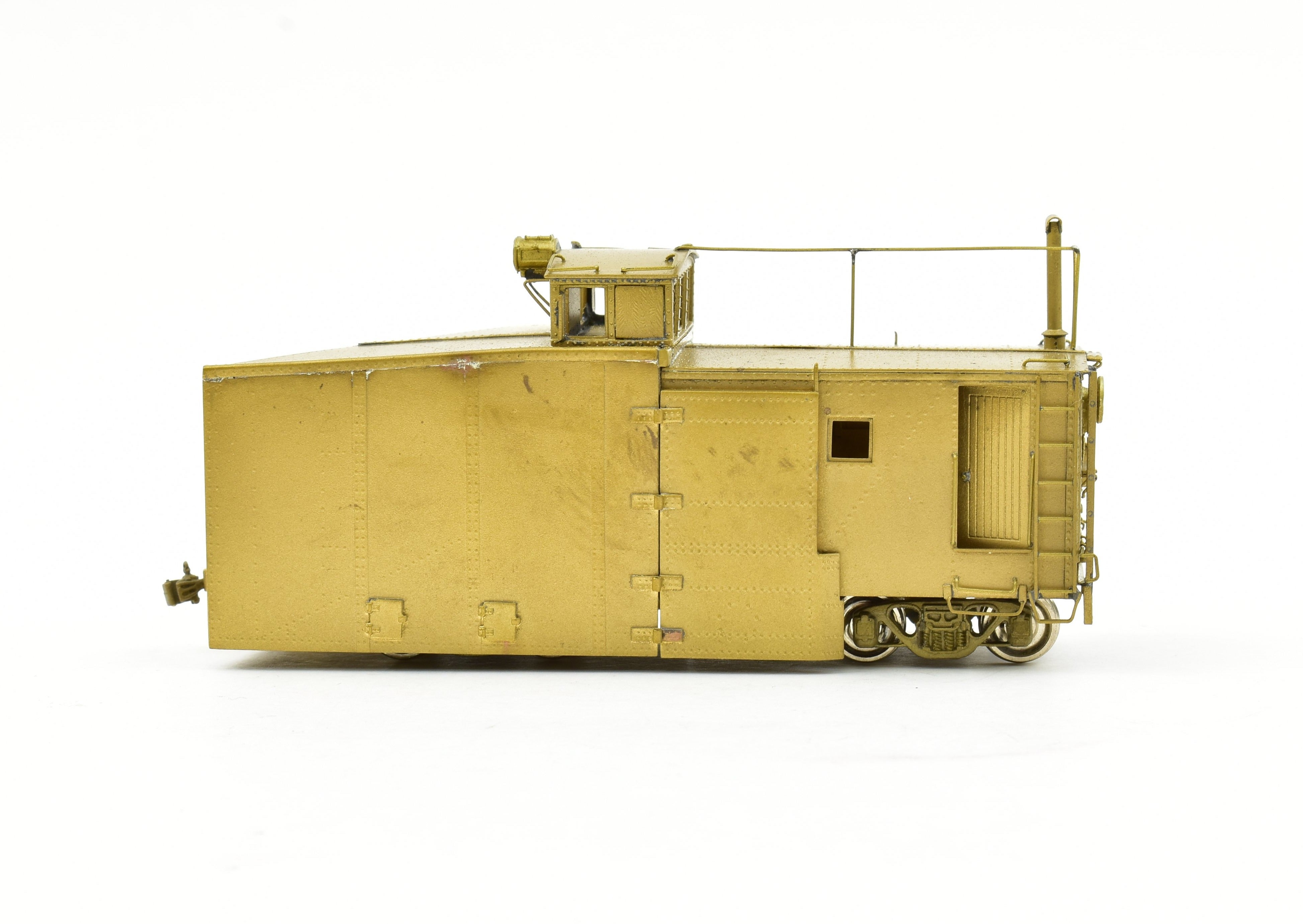 High - Quality HO Scale Brass Totem Models Canadian Pacific Railway Snow Plow - A Super - Rare Collectible Model
