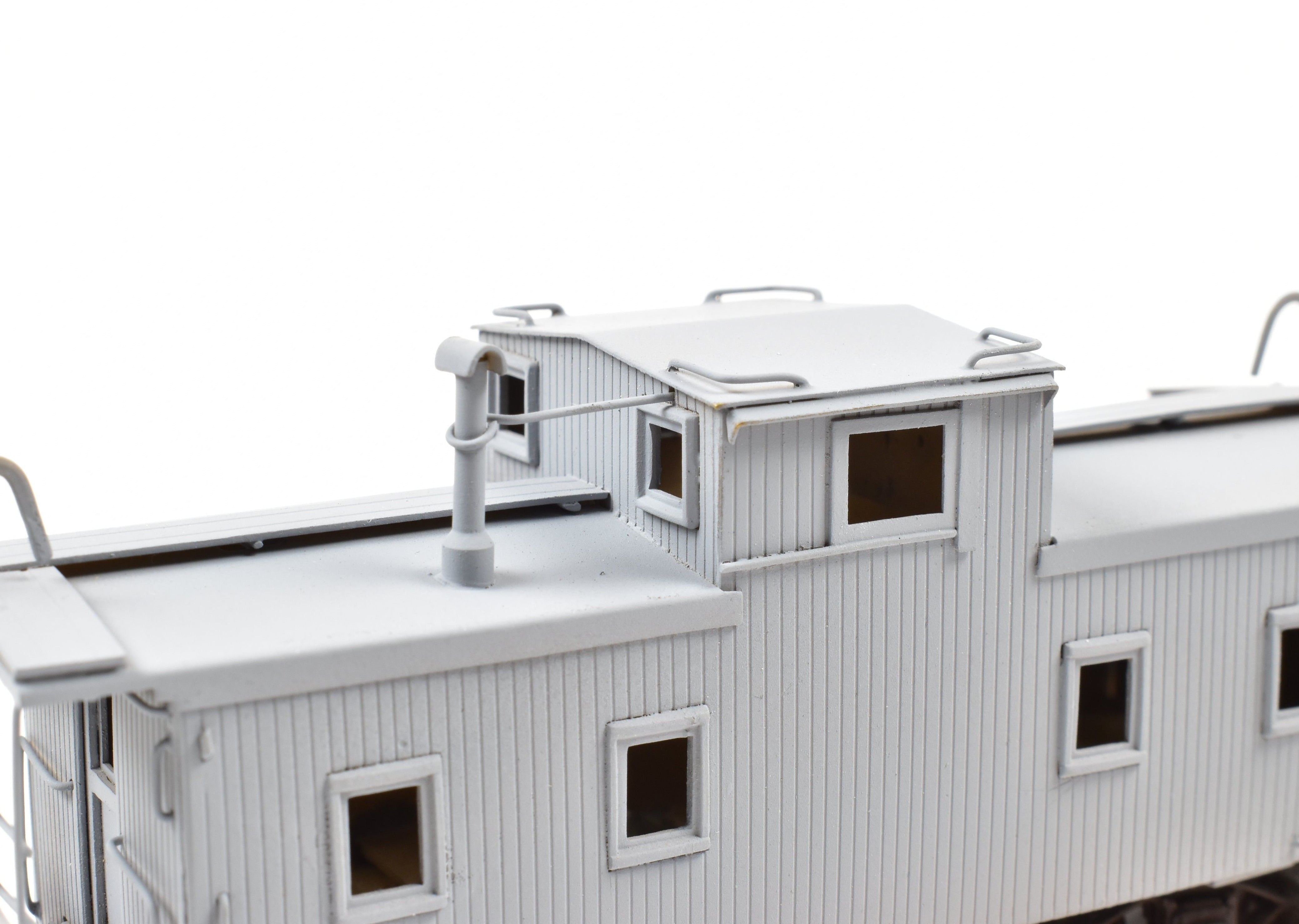 HO Scale Brass Hallmark GM&O Gulf Mobile & Ohio Partially Painted Wood Caboose