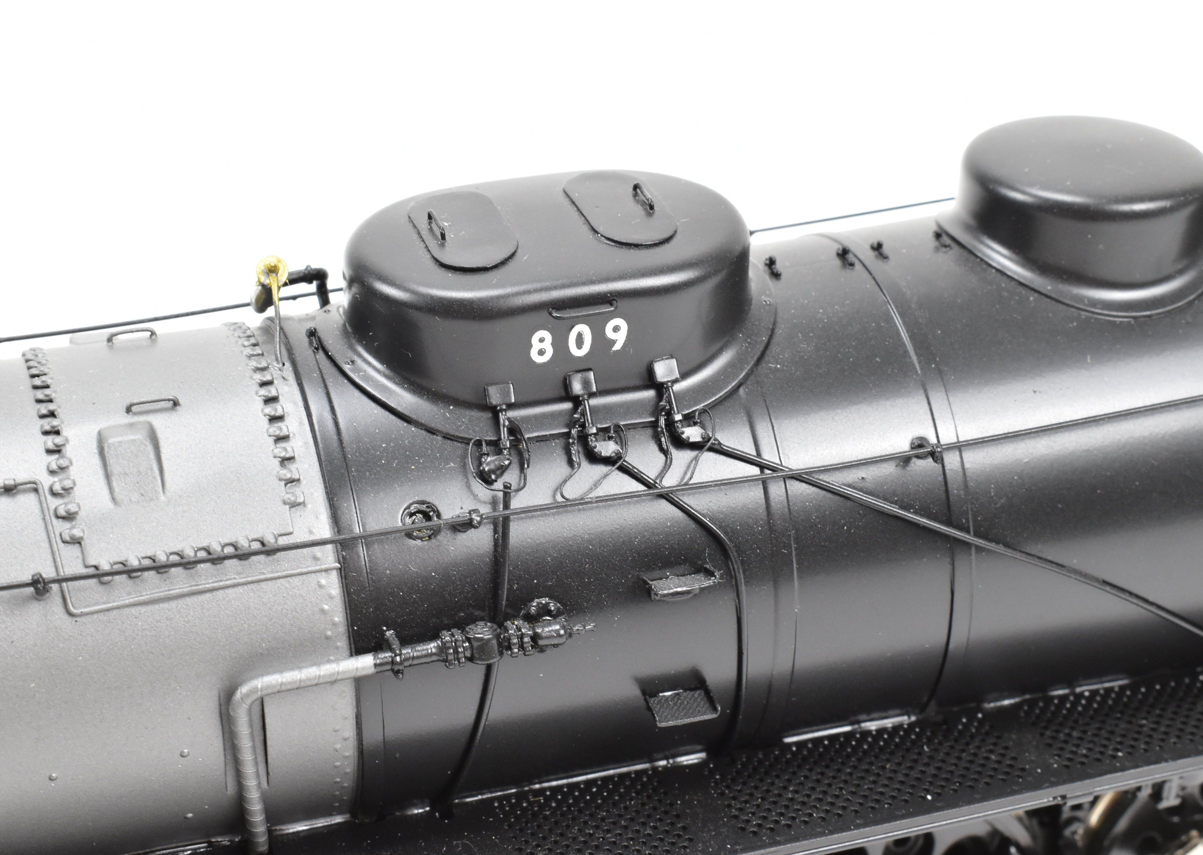 O Scale Brass Model Train - Overland Models, Inc. Union Pacific FEF - 1 4 - 8 - 4 Factory Painted Locomotive No. 809 As - Delivered