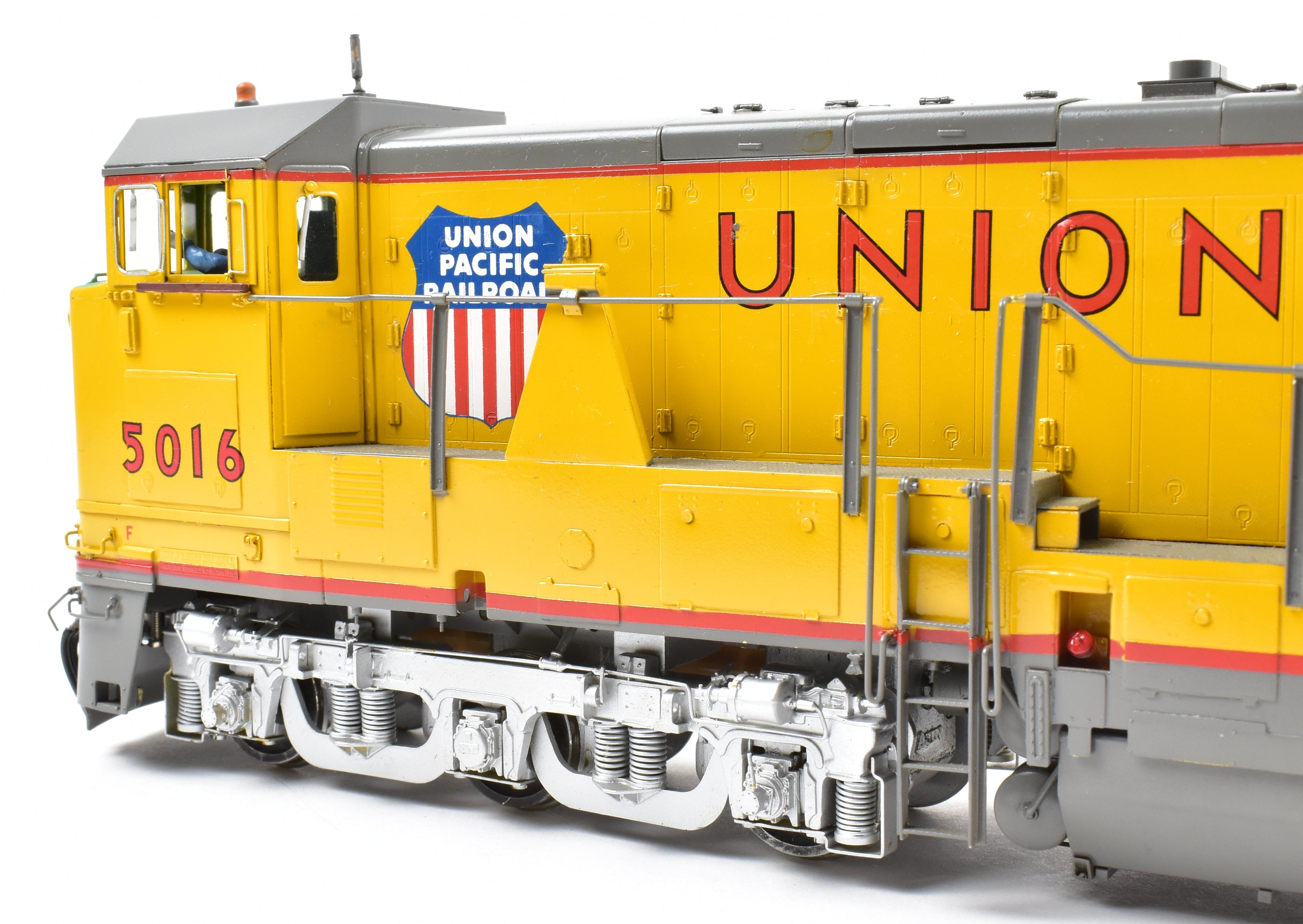 O Scale Brass Union Pacific U50C Locomotive Model - Overland Models, Inc., Professionally Painted No. 5016