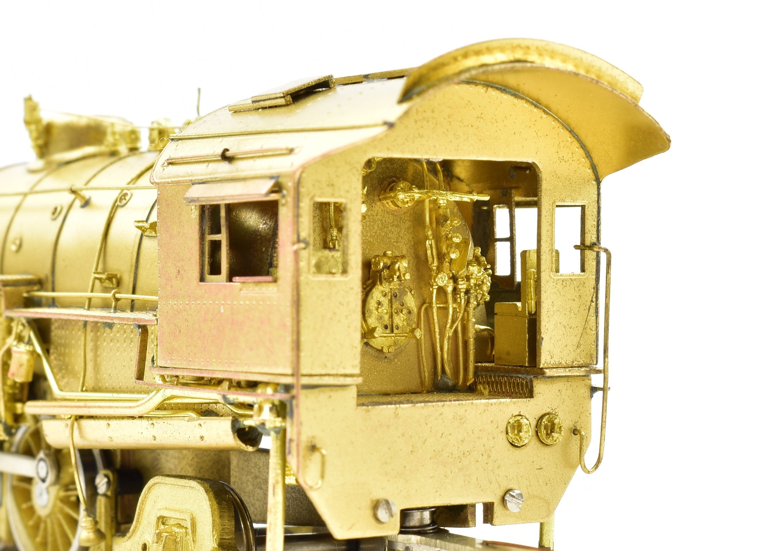 HO Scale Brass Key Imports Frisco 2-8-2 Mikado Locomotive #4000